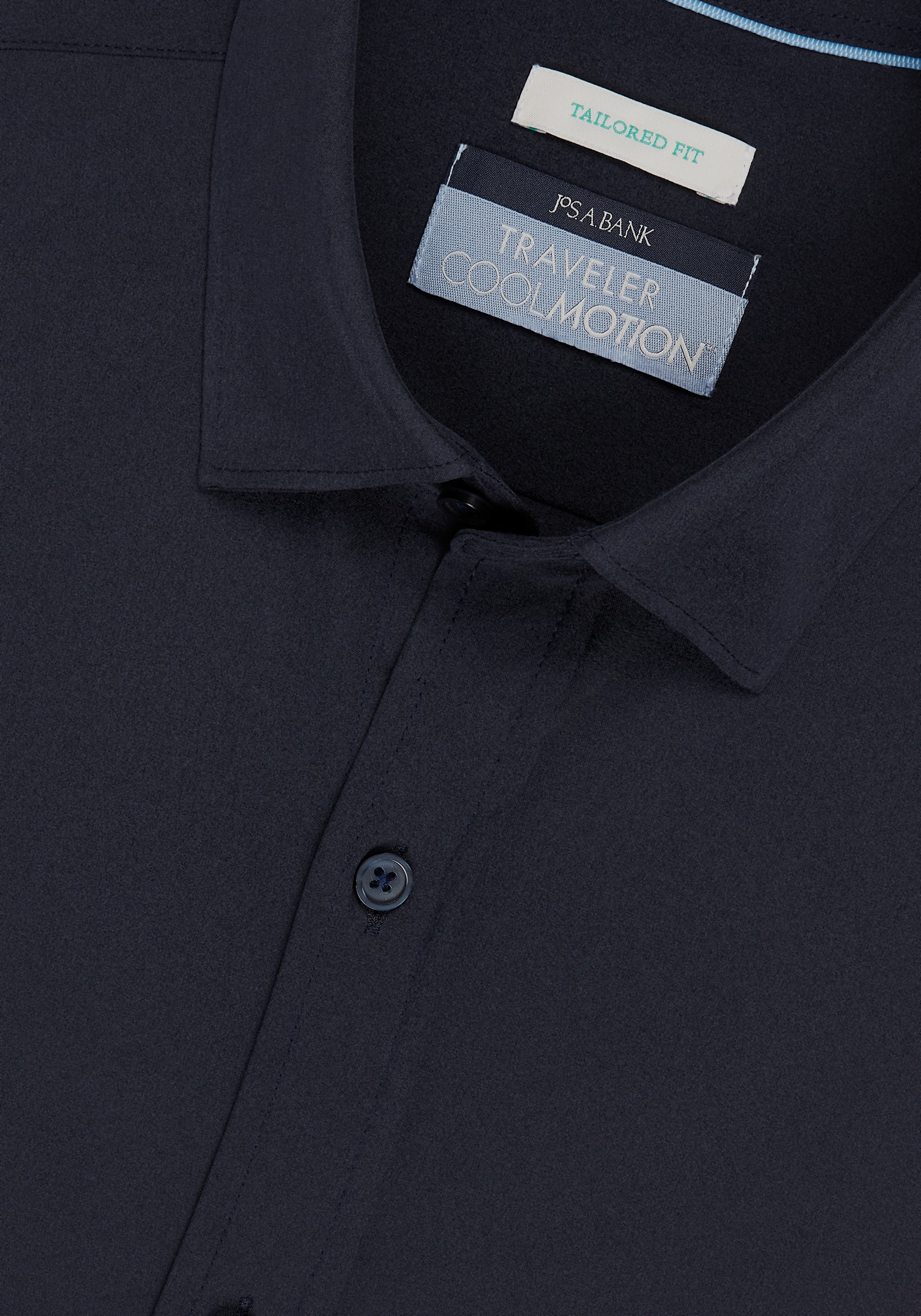 Traveler® Collection Tailored Fit Solid 4-Way Stretch Short Sleeve Sportshirt CLEARANCE