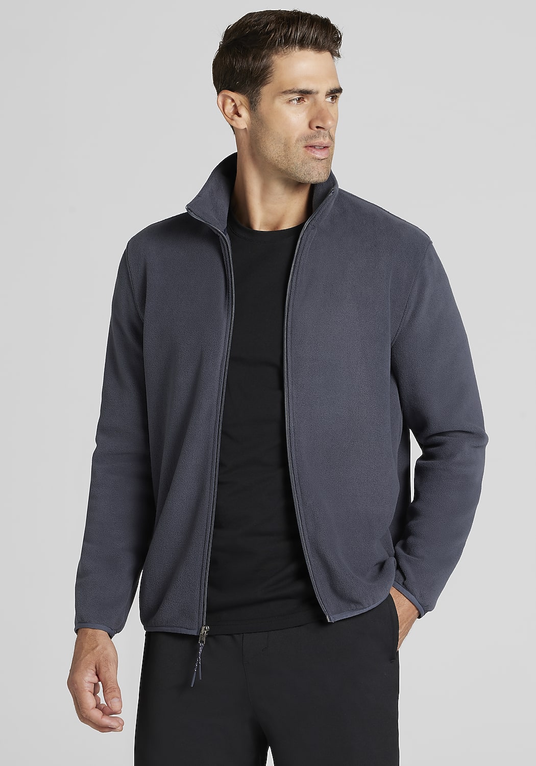 Traveler&reg; COOL<i>MOTION</i> Tailored Fit Full Zip Fleece Jacket