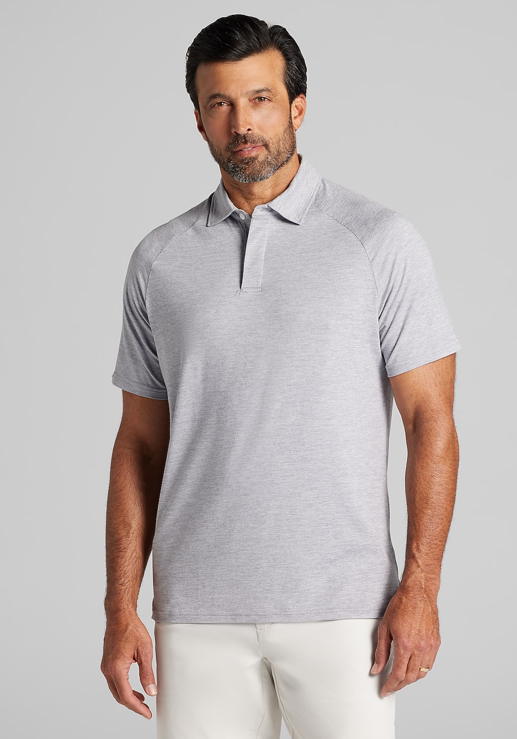 Traveler&reg; COOL<i>MOTION</i> Traditional Fit Raglan Polo - Big & Tall CLEARANCE