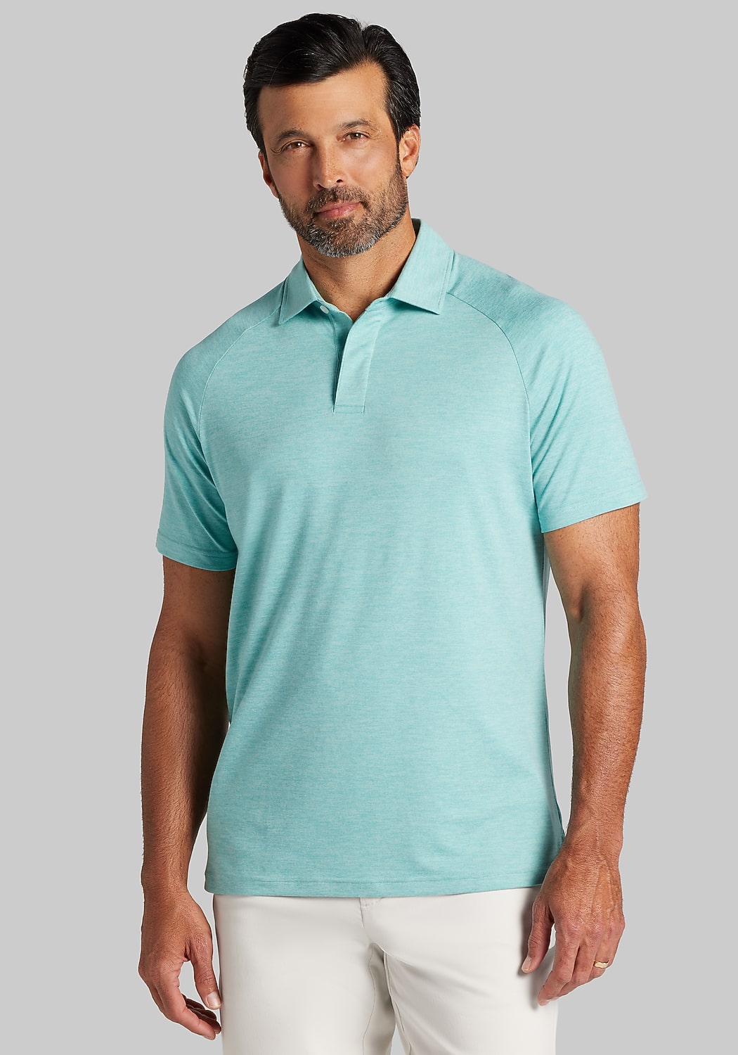 Traveler&reg; COOL<i>MOTION</i> Traditional Fit Raglan Polo CLEARANCE