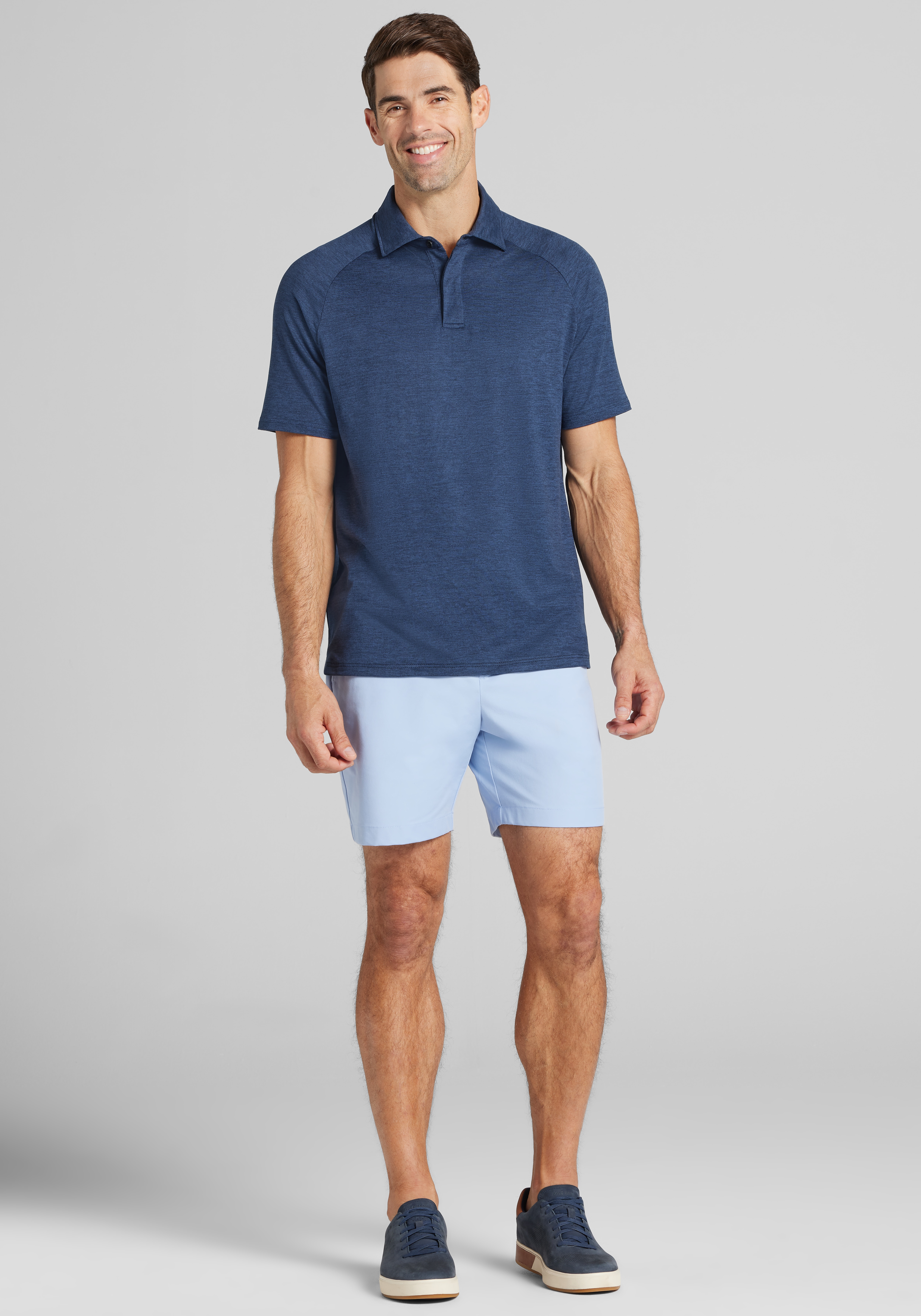 Traveler® CoolMotion Traditional Fit Raglan Polo