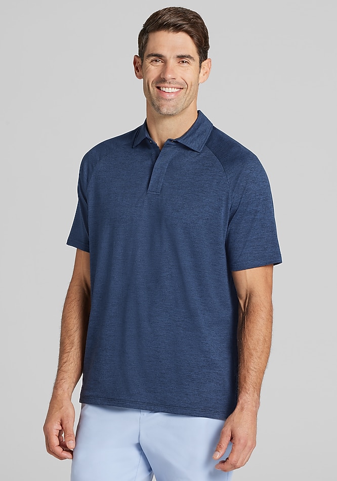 Traveler® COOL<i>MOTION</i> Traditional Fit Raglan Polo - Big