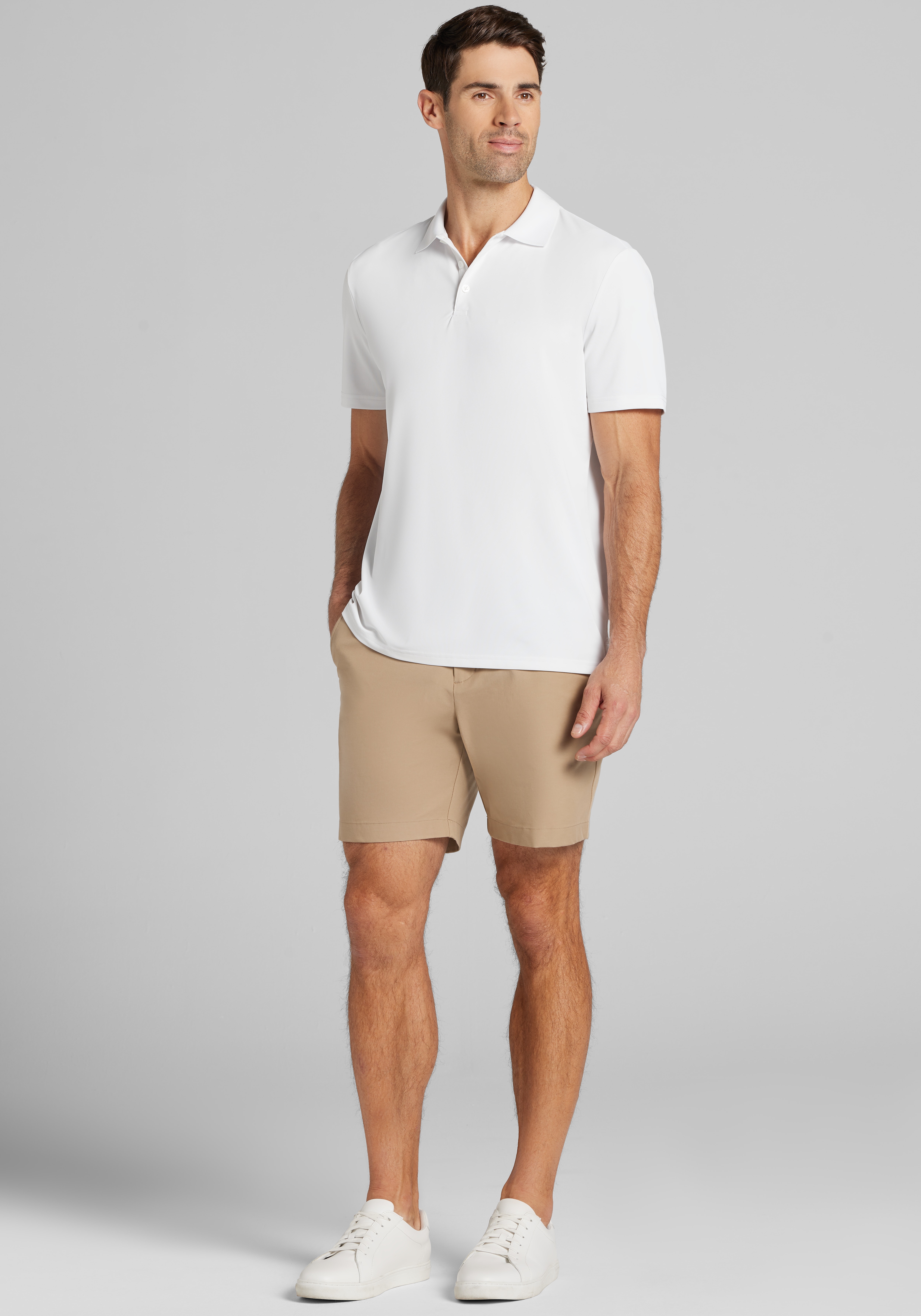 Traveler® COOLMOTION Traditional Fit Short Sleeve Performance Polo