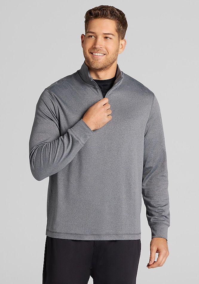 Traveler® COOL<i>MOTION</i> Tailored Fit 1/4-Zip Pullover