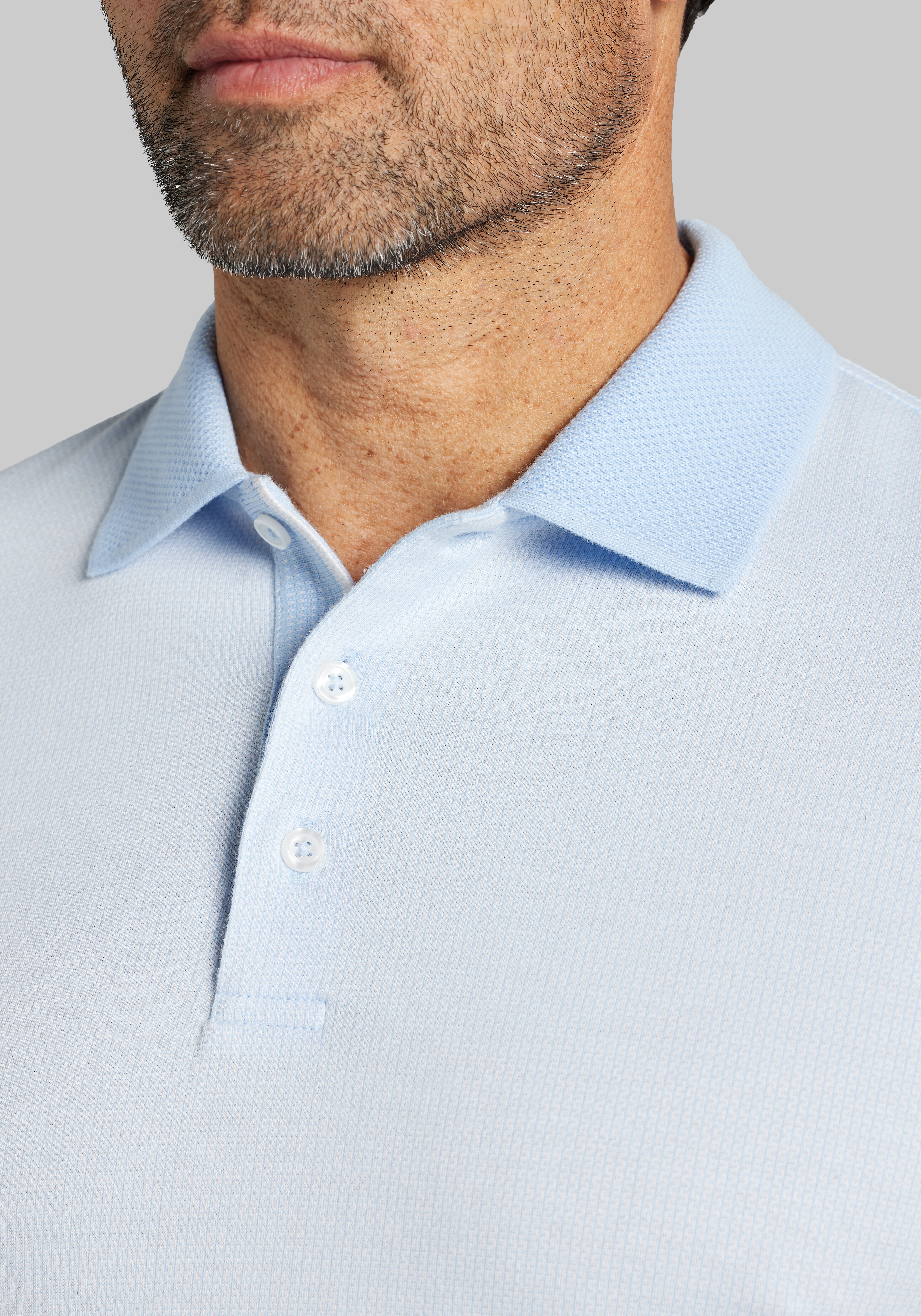 Jos. A. Bank Traditional Fit Jacquard Polo