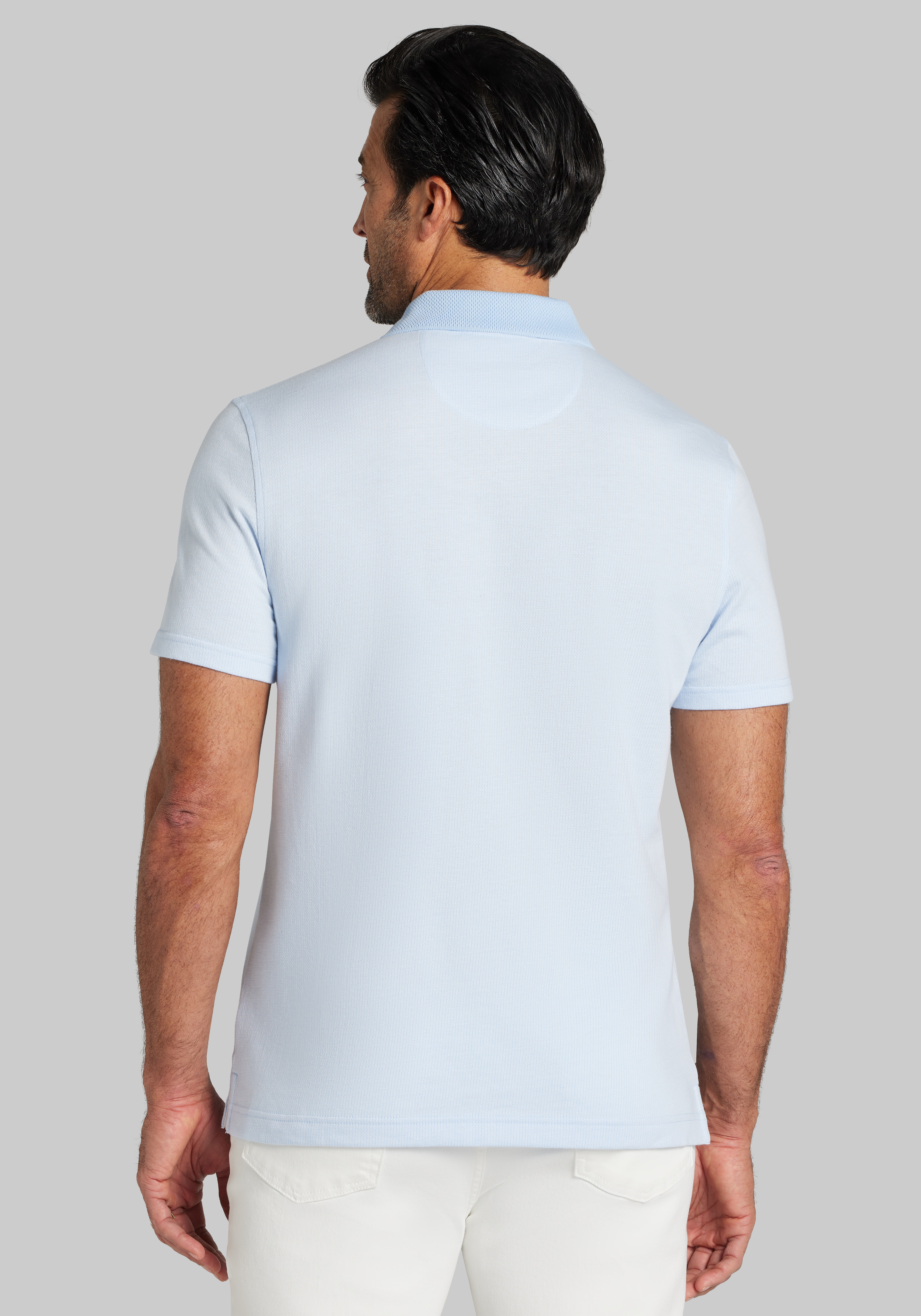 Jos. A. Bank Traditional Fit Jacquard Polo