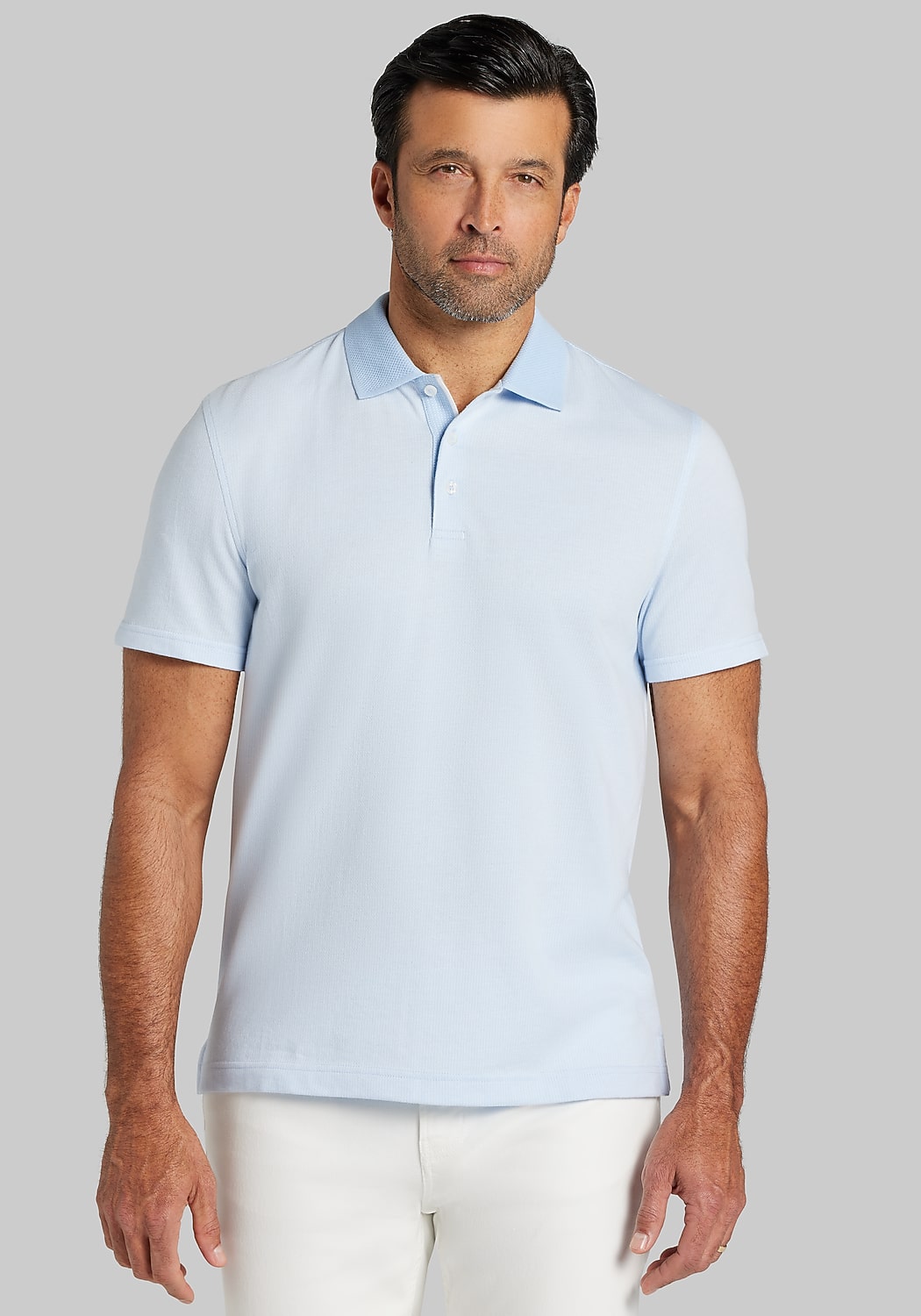 Jos. A. Bank Traditional Fit Jacquard Polo