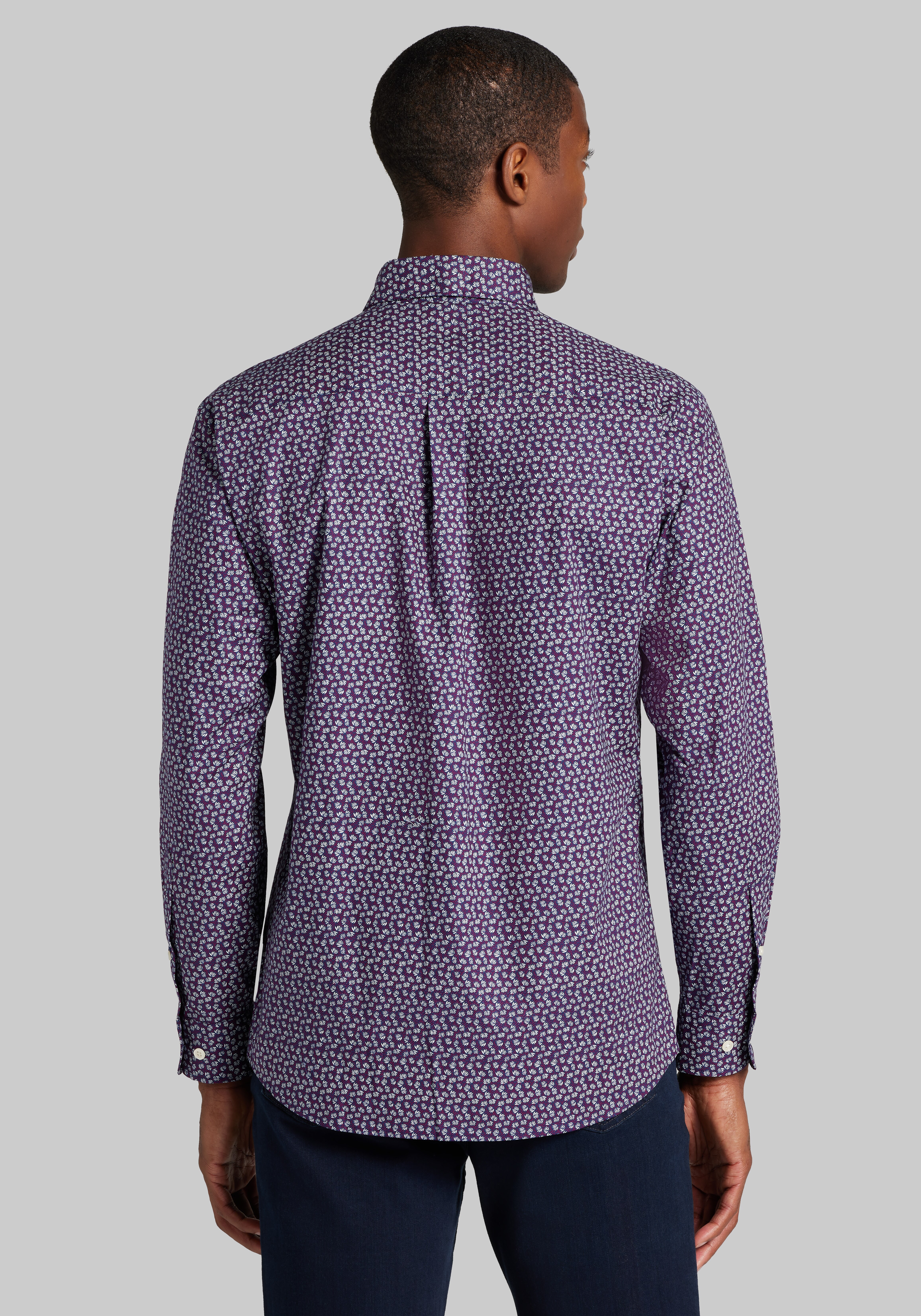 Jos. A. Bank Tailored Fit Mini Fans Sportshirt