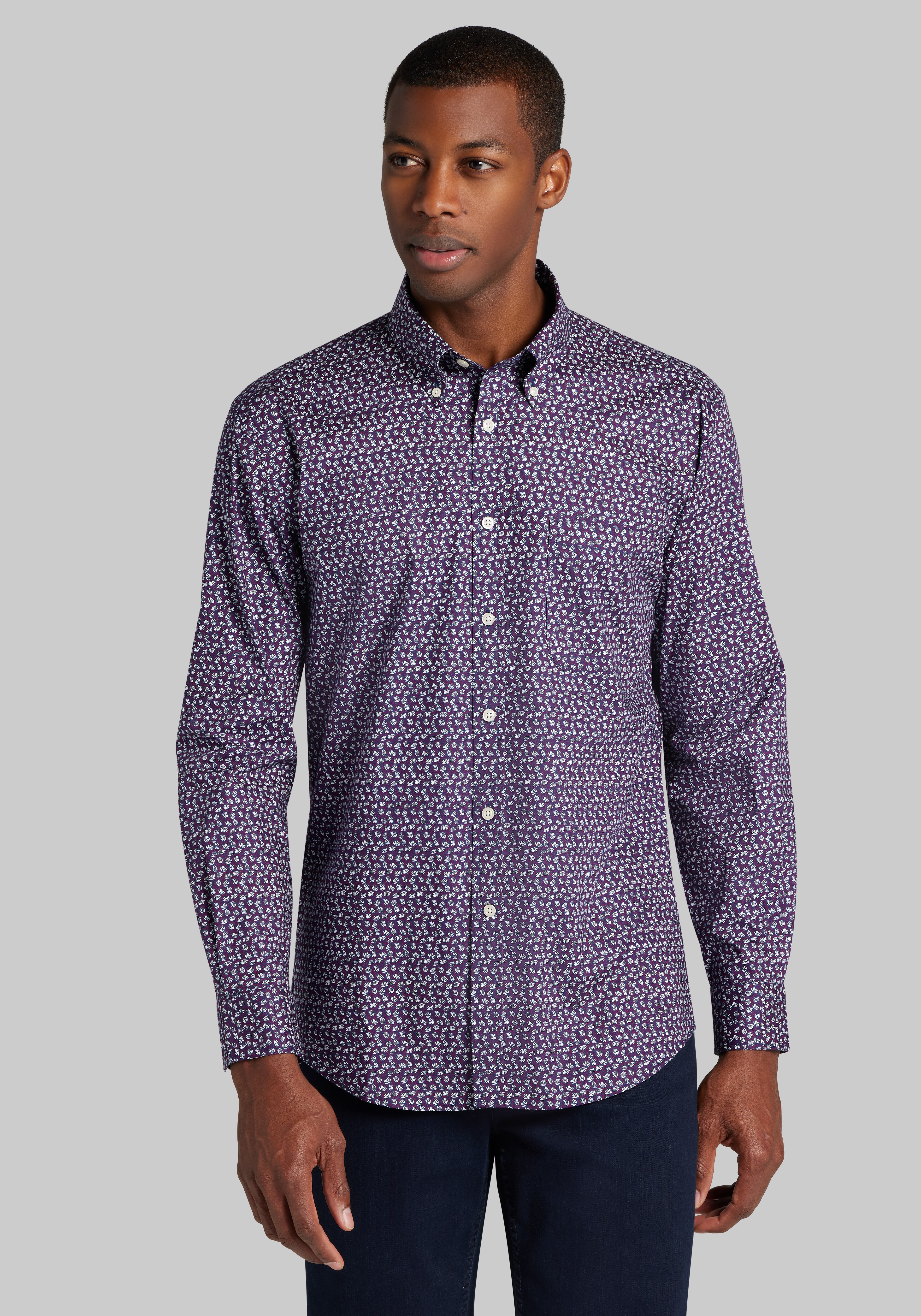 Jos. A. Bank Tailored Fit Mini Fans Sportshirt CLEARANCE