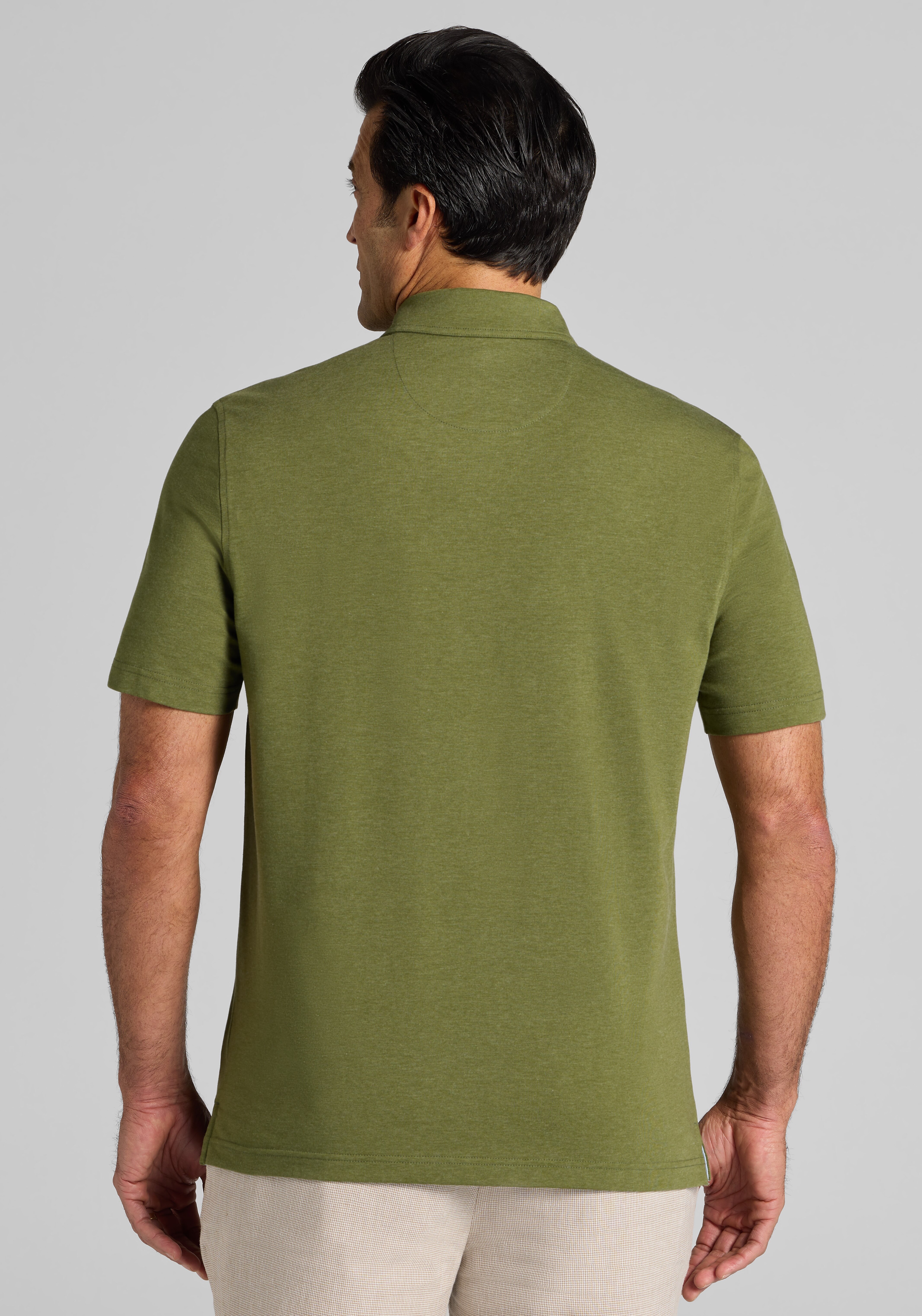 Jos. A. Bank Traditional Fit Heathered Polo