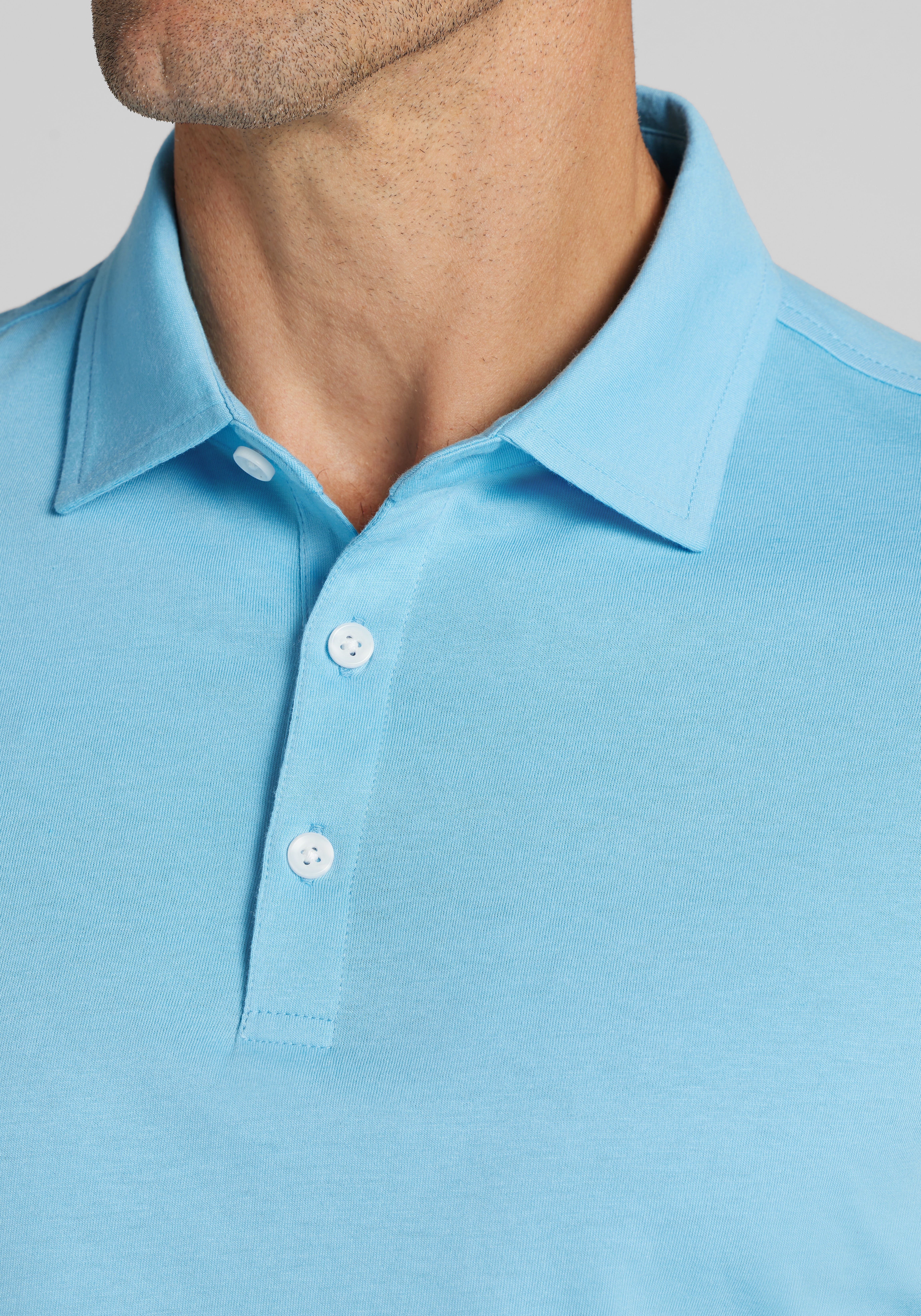 1905 Collection Tailored Fit Solid Polo Shirt