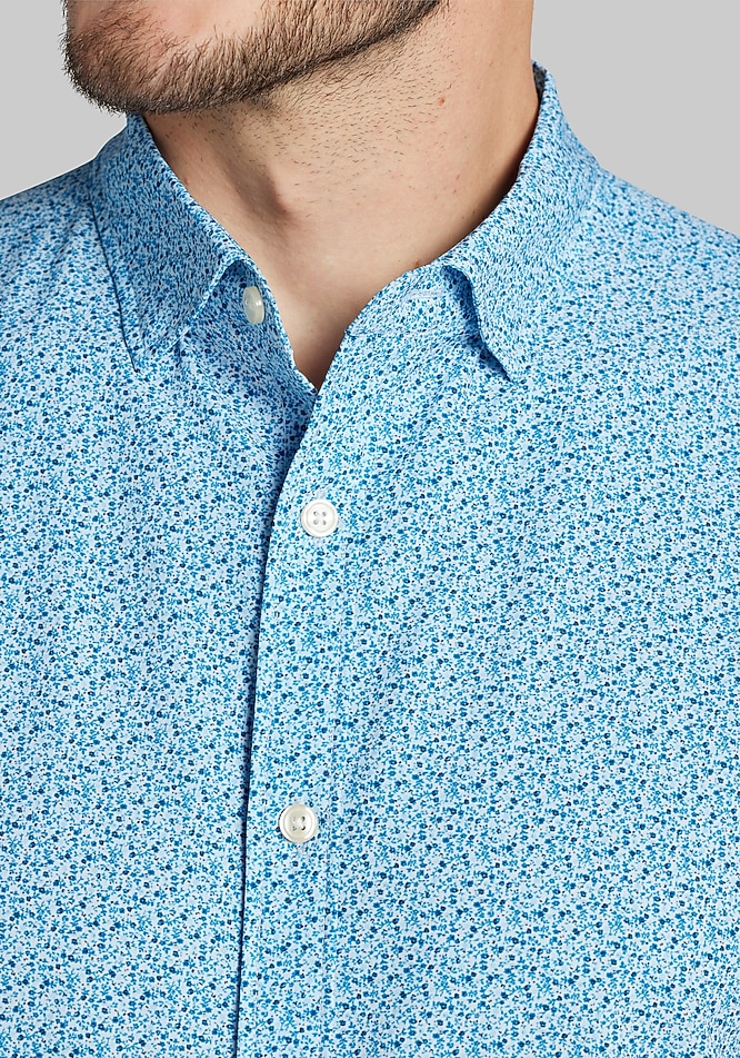 吉成亜美　【LIBERTY 】　Relaxed Dress Shirt Traveler® COOL<i>MOTION</i> Tailored Fit Liberty Floral 4 Way
