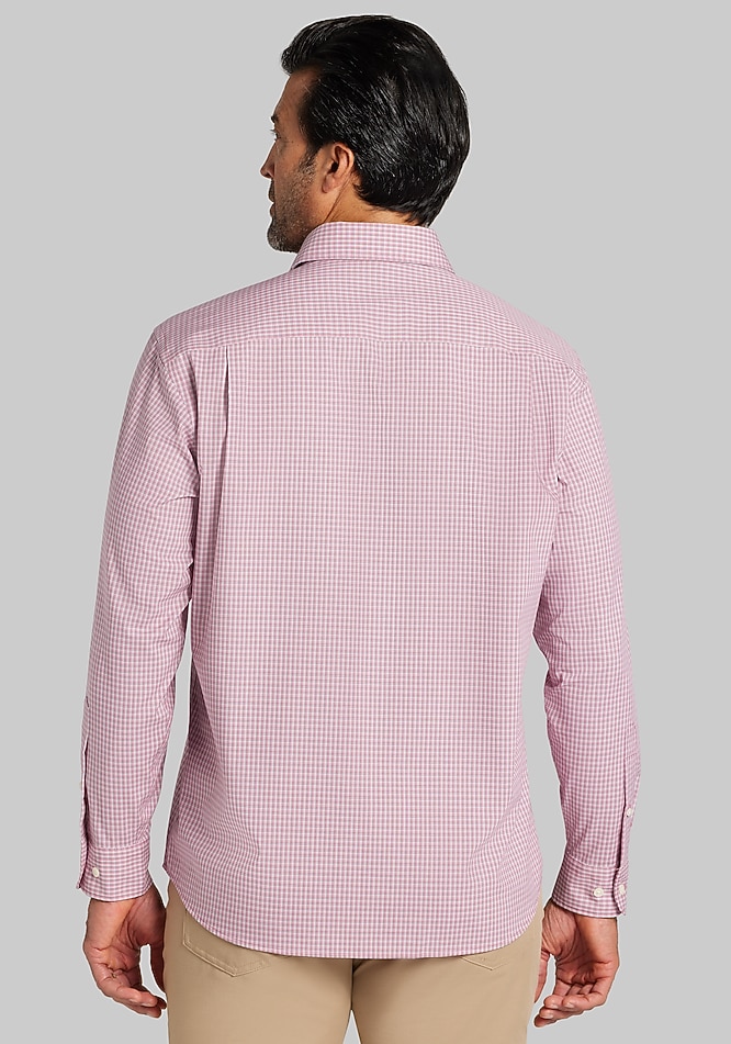 Jos A. Bank Traditional Fit Check Button Up Shirt - Big & Tall - New  Arrivals | Jos A Bank