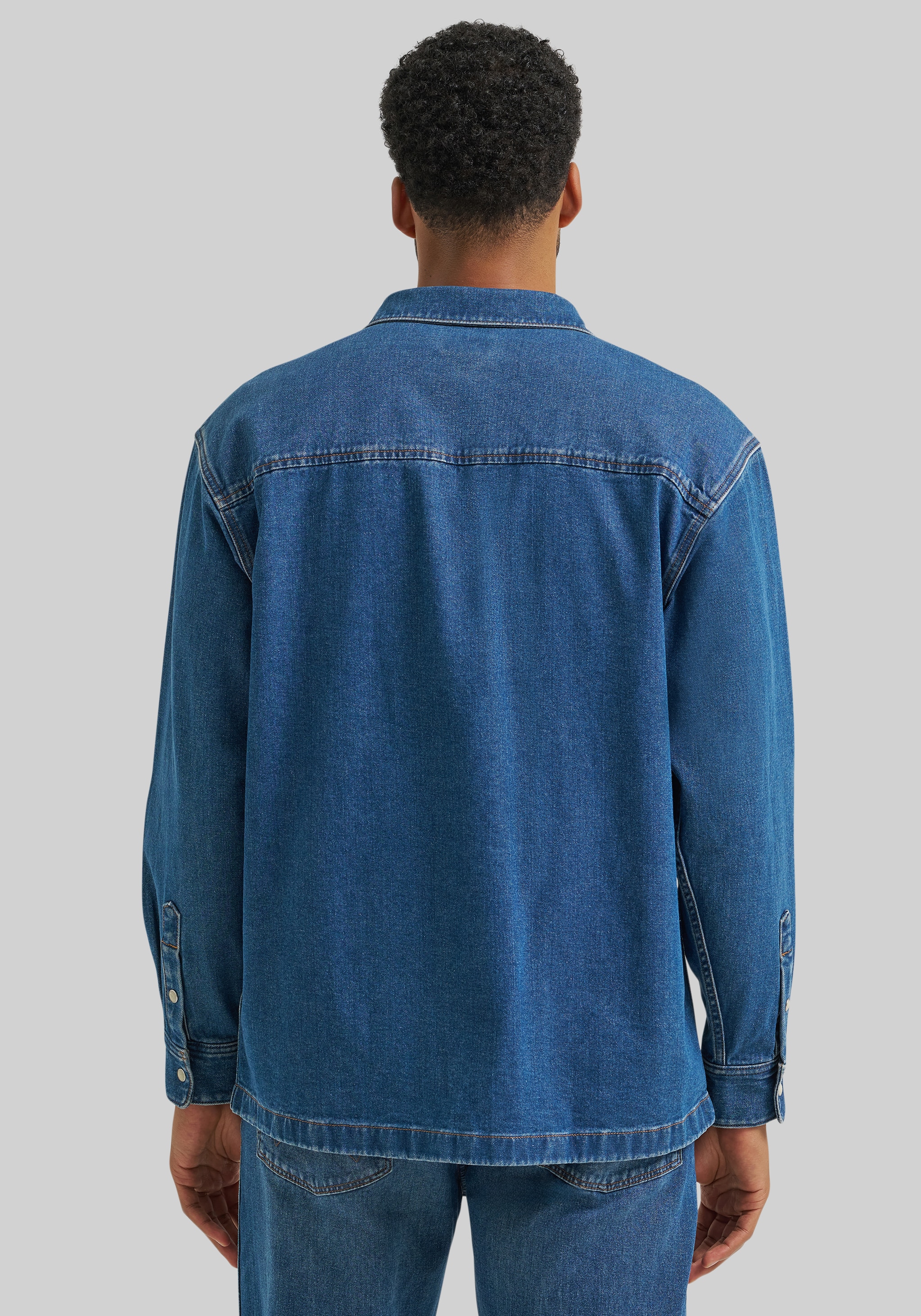 Wrangler Tailored Fit Denim Overshirt