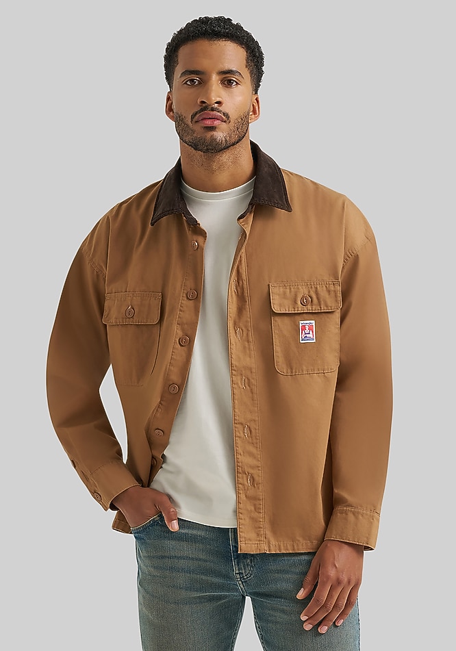 Wrangler Casey Jones Overshirt - Mens Clothing Online Exclusives