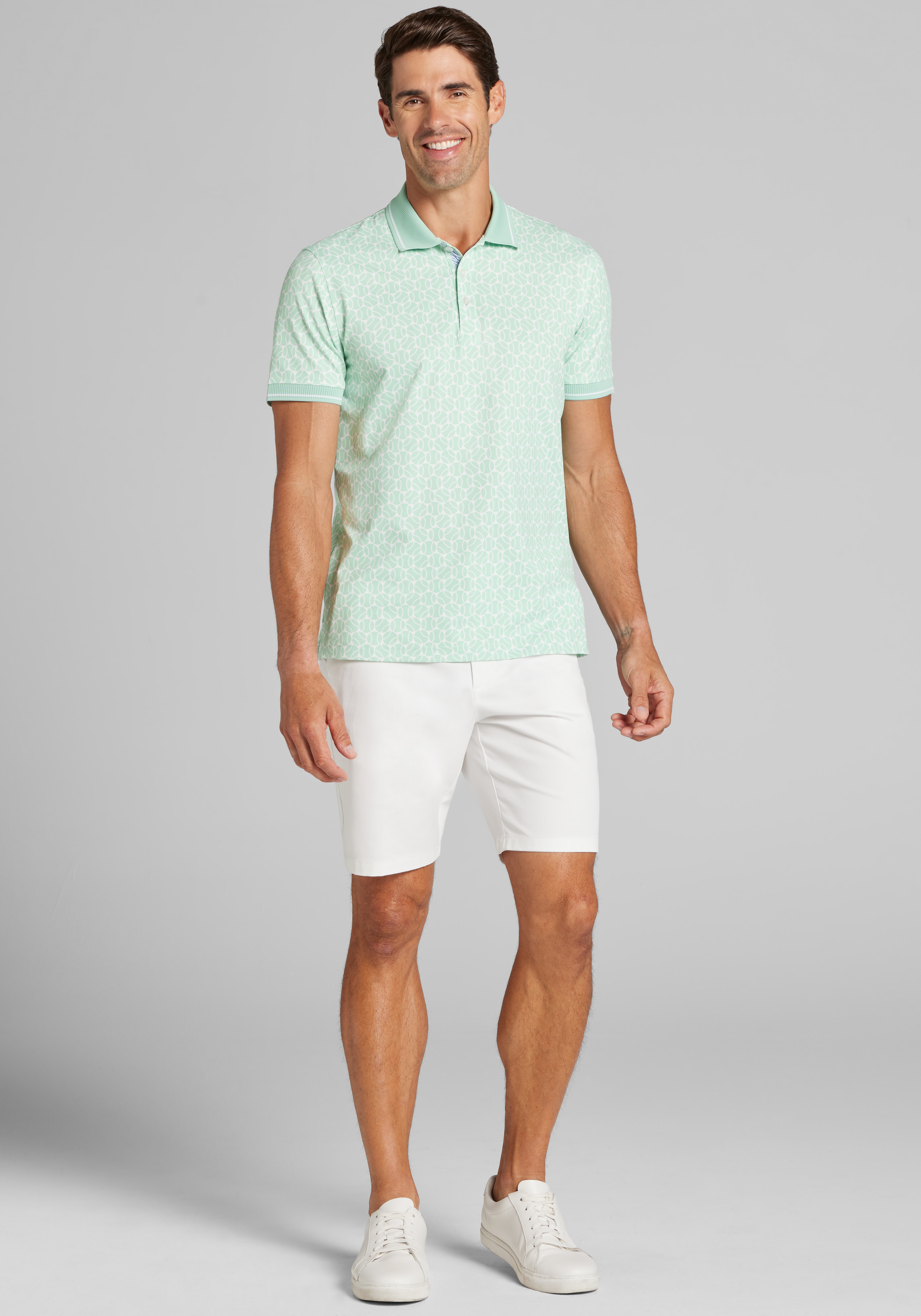 Con.Struct Slim Fit Tennis Ball Tipped Pique Polo