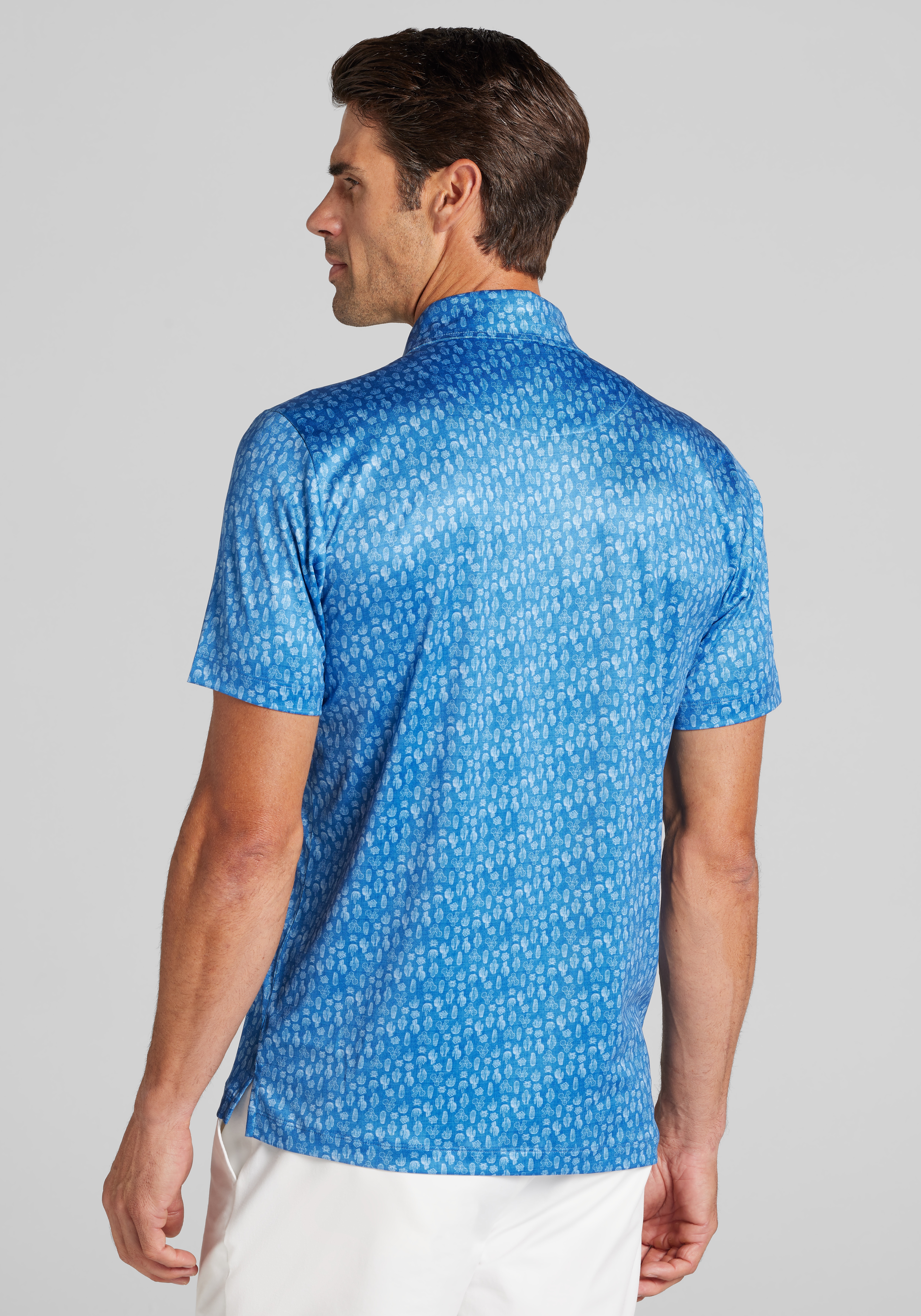 Traveler® Performance Tailored Fit Cactus Polo