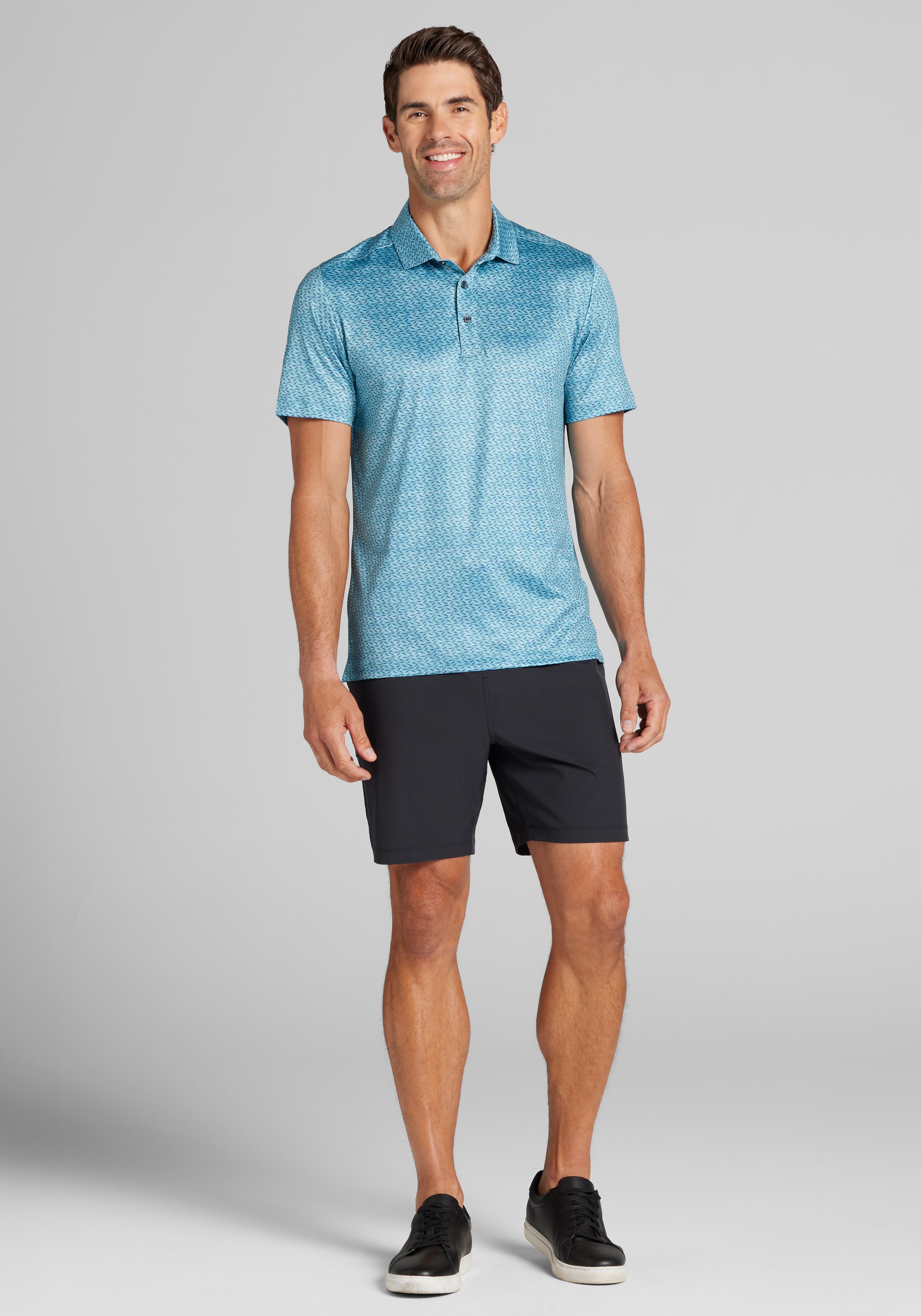 Traveler® Performance Tailored Fit Little Fish Polo CLEARANCE