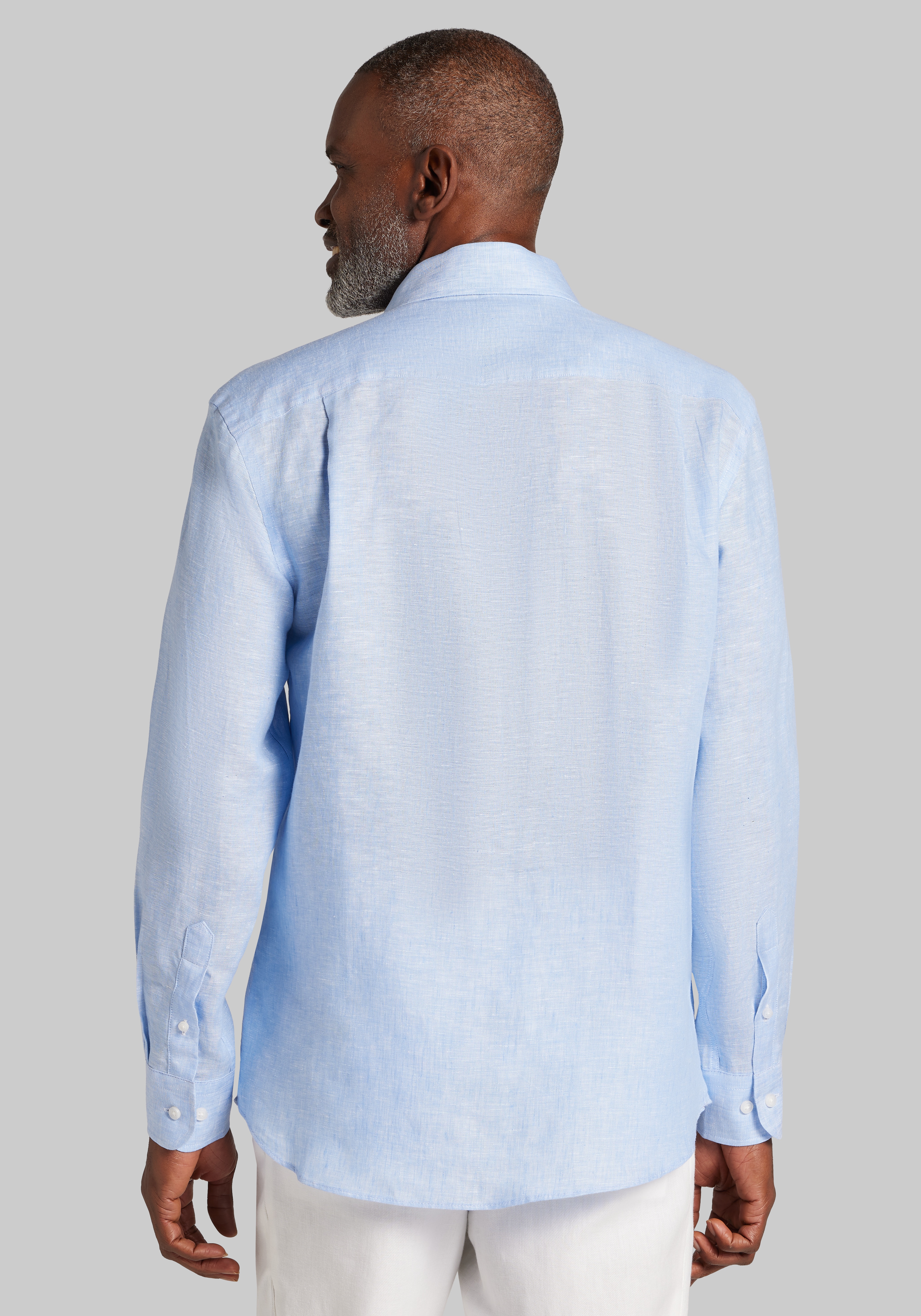 Reserve Collection Tailored Fit Linen Sportshirt