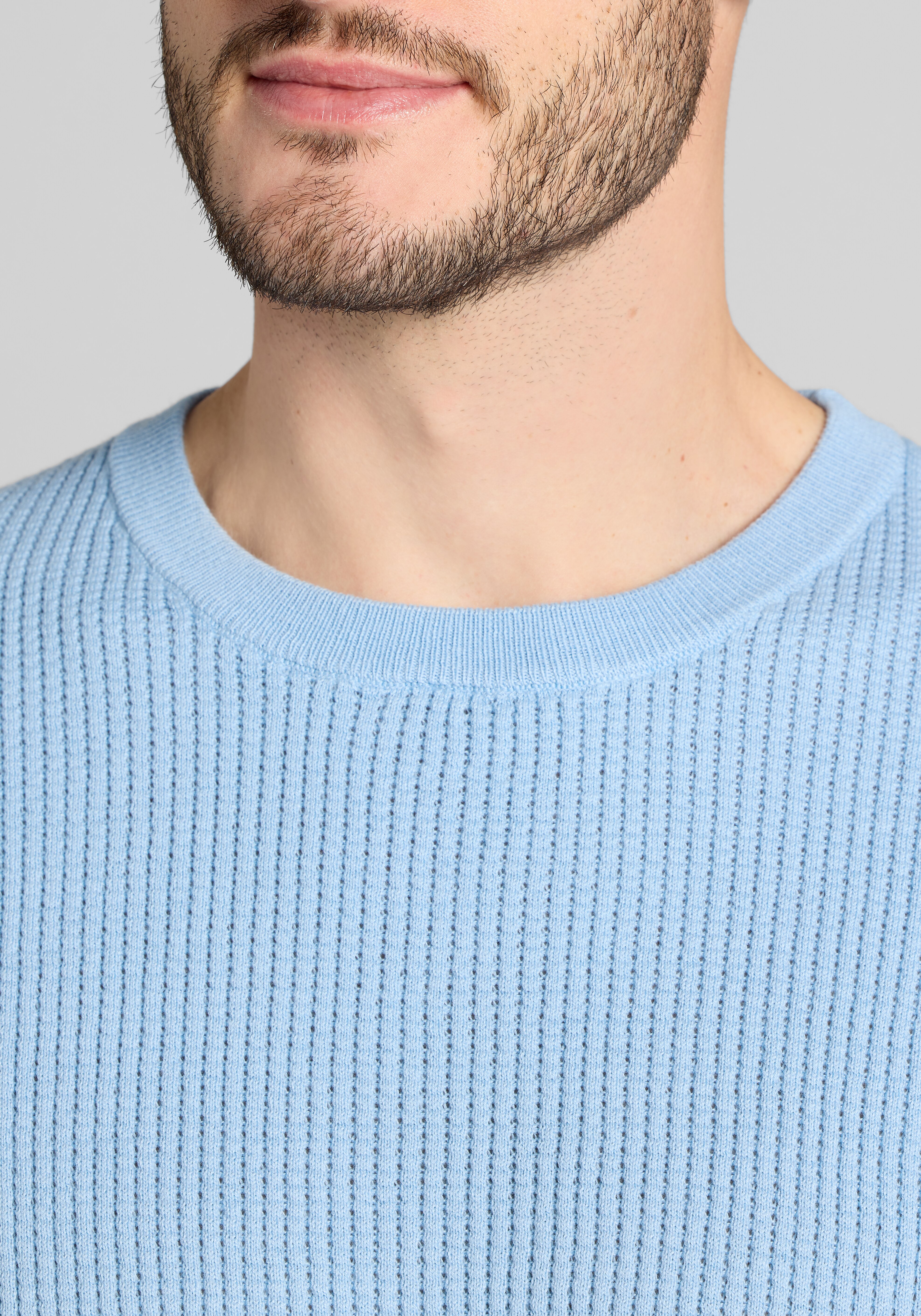 Jos. A. Bank Tailored Fit Lightweight Thermal Crew Sweater