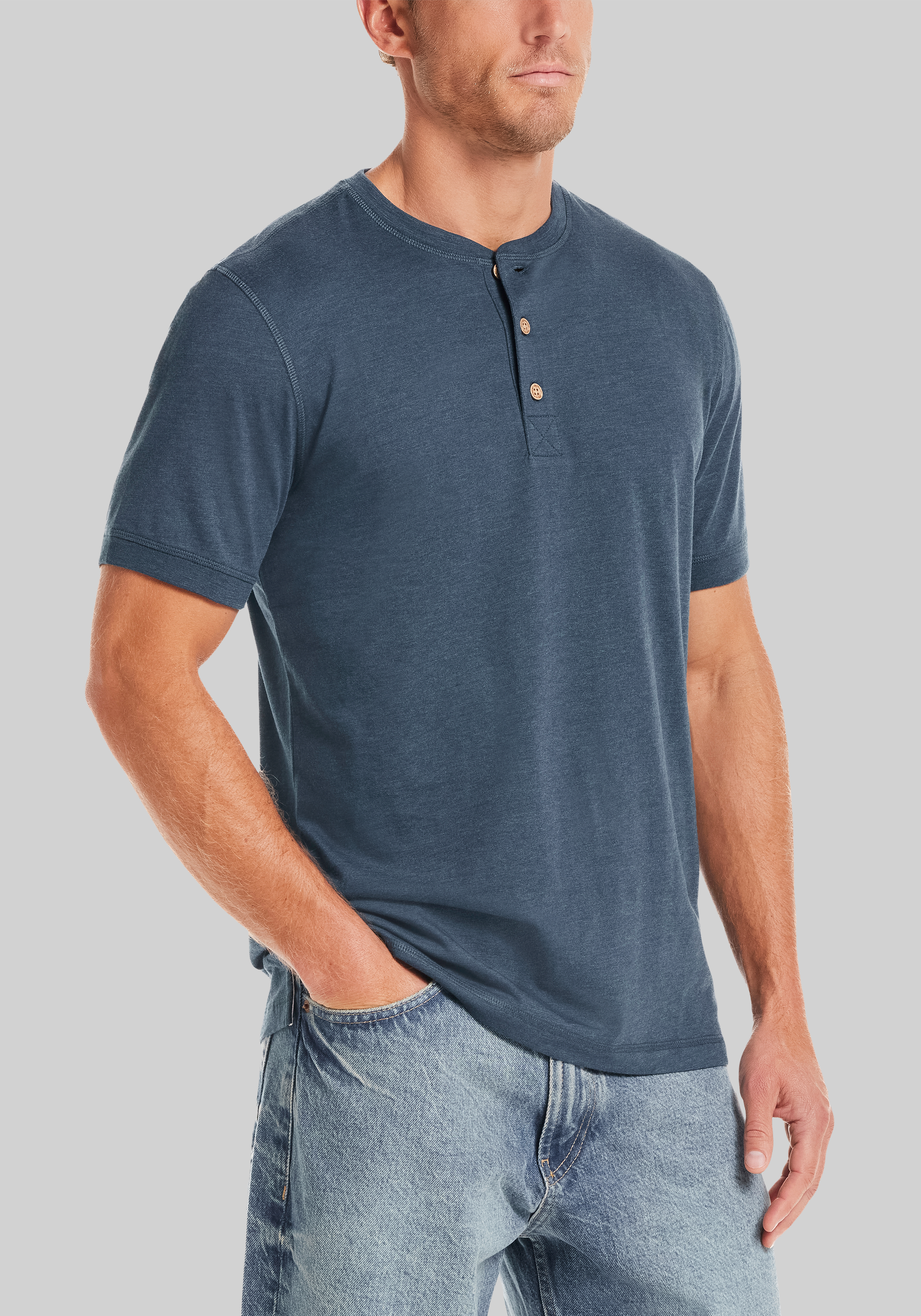 Weatherproof Vintage Traditional Fit Henley