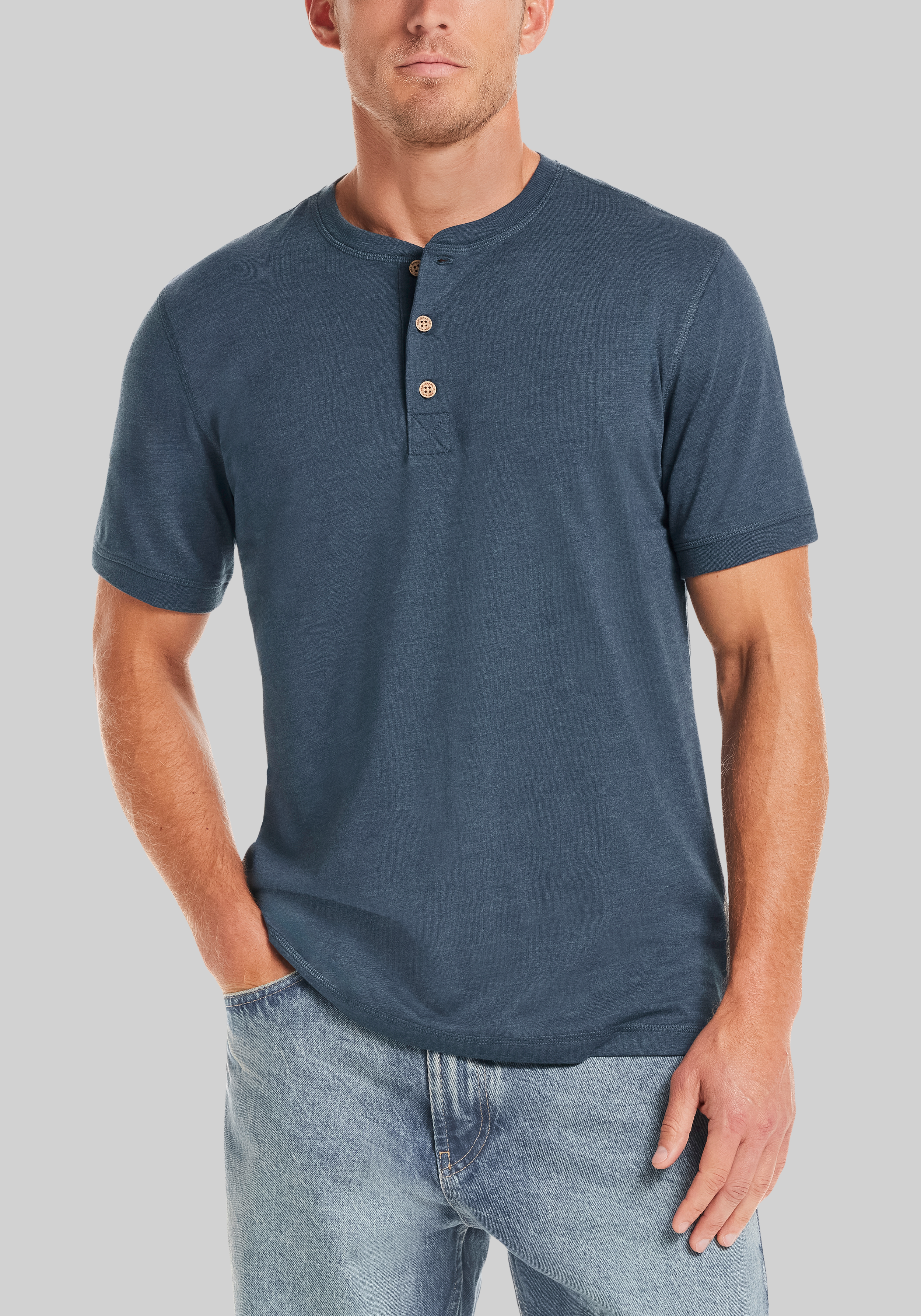 Weatherproof Vintage Traditional Fit Henley