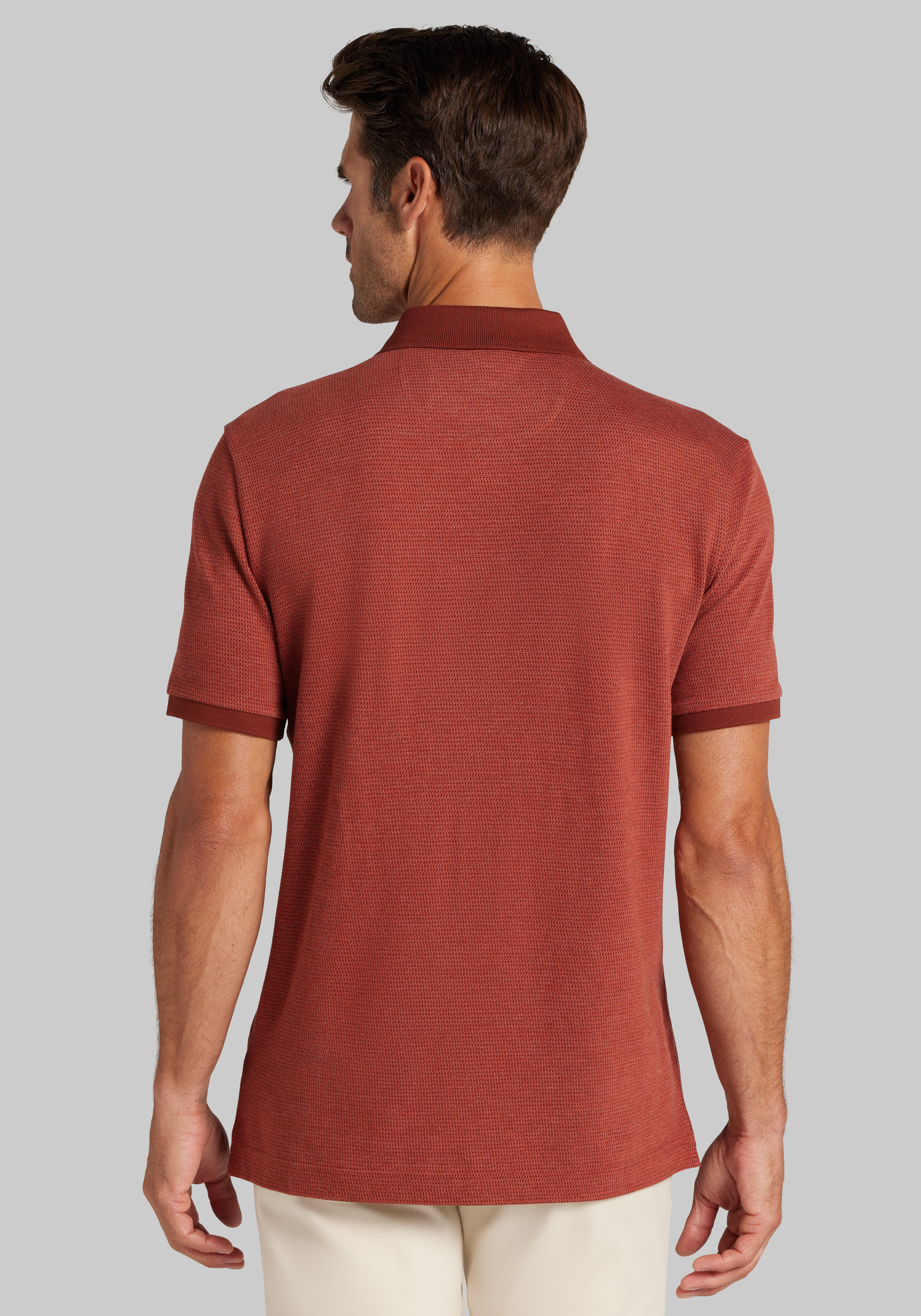Jos. A. Bank Tailored Fit Short Sleeve Polo