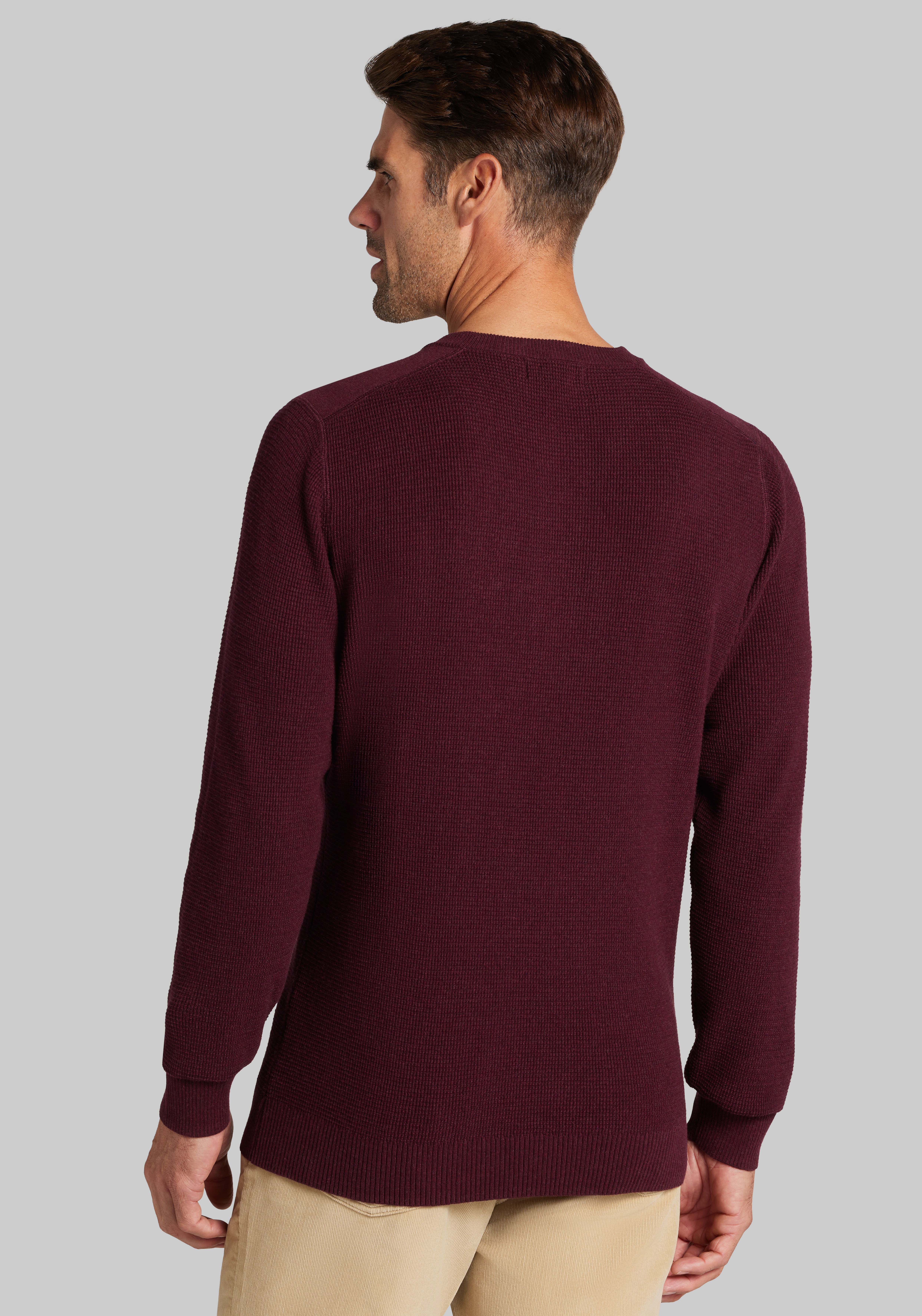 Jos. A. Bank Tailored Fit Henley Sweater
