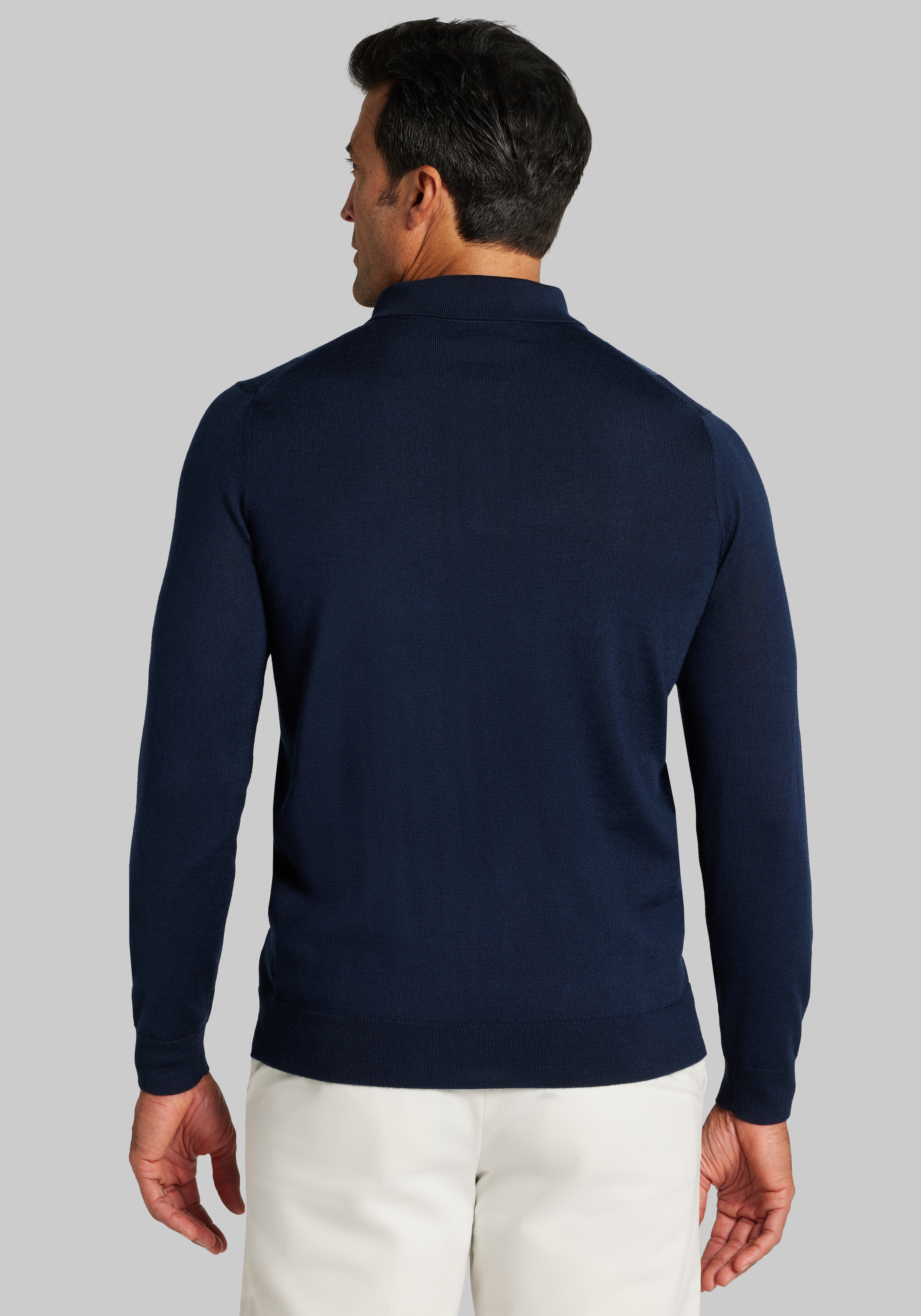 Jos. A. Bank Tailored Fit Polo Sweater