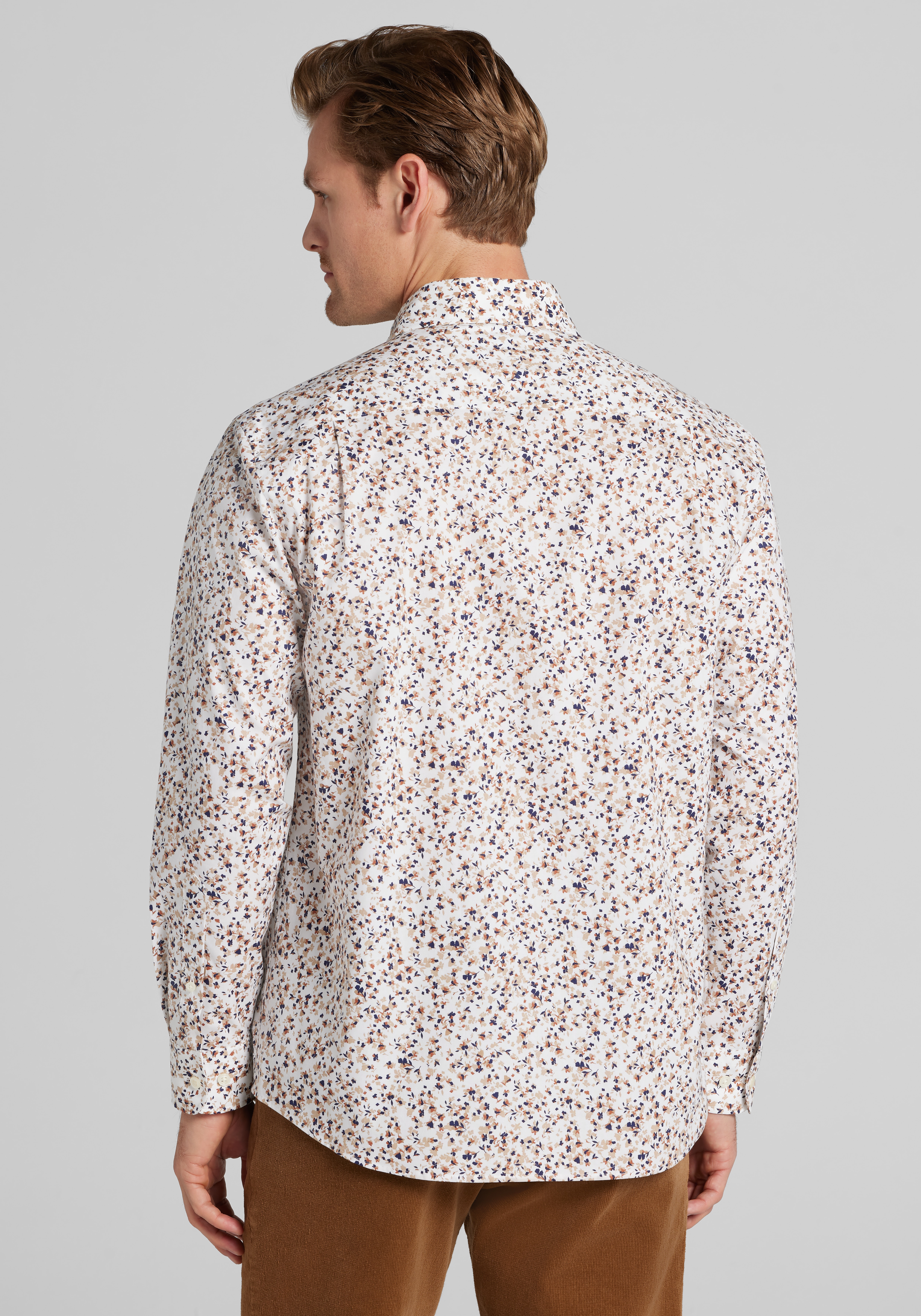 Jos. A. Bank Tailored Fit Liberty Floral Button Up Shirt
