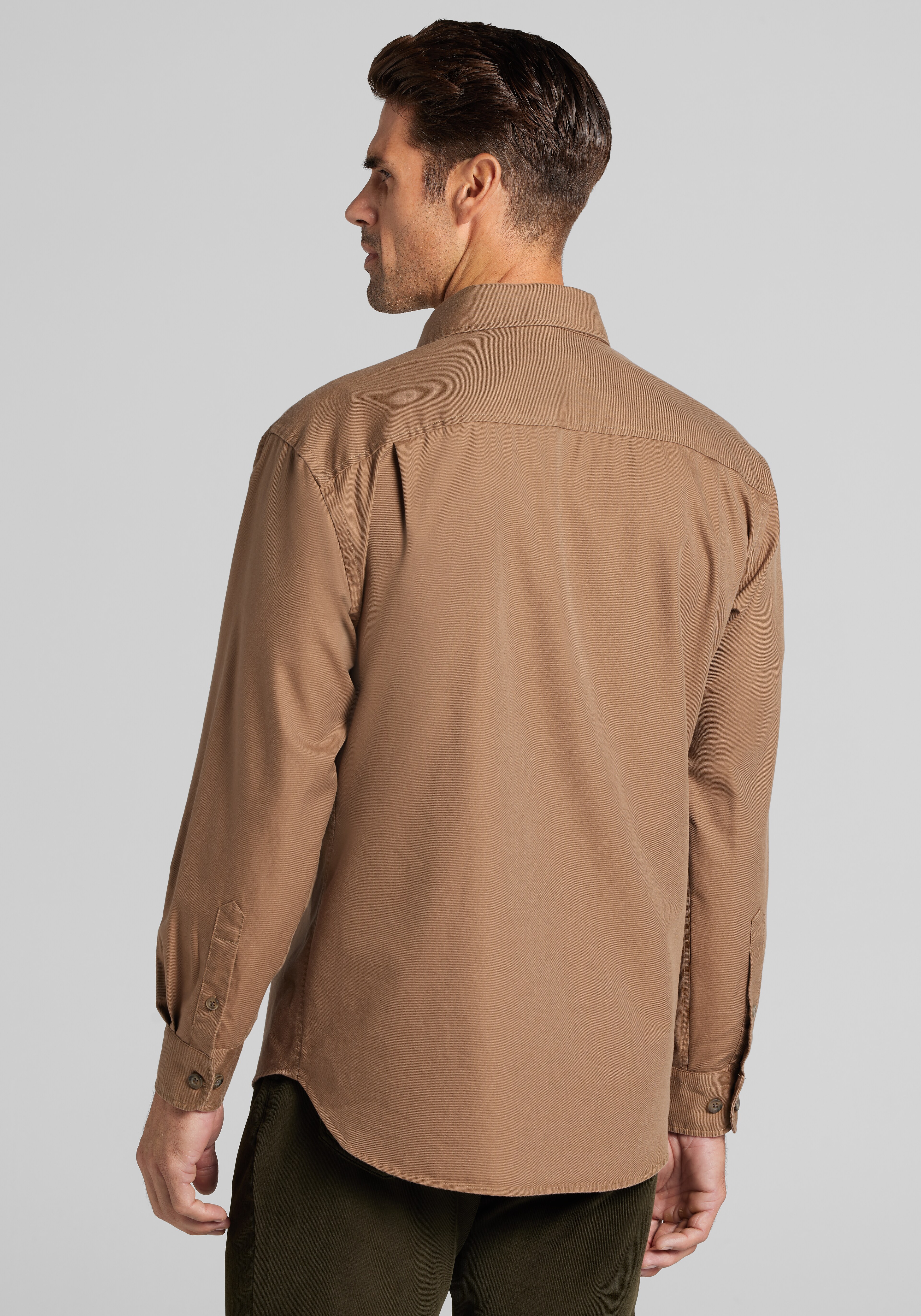 Jos. A. Bank Relaxed Fit Heavy Twill Button Up Shirt
