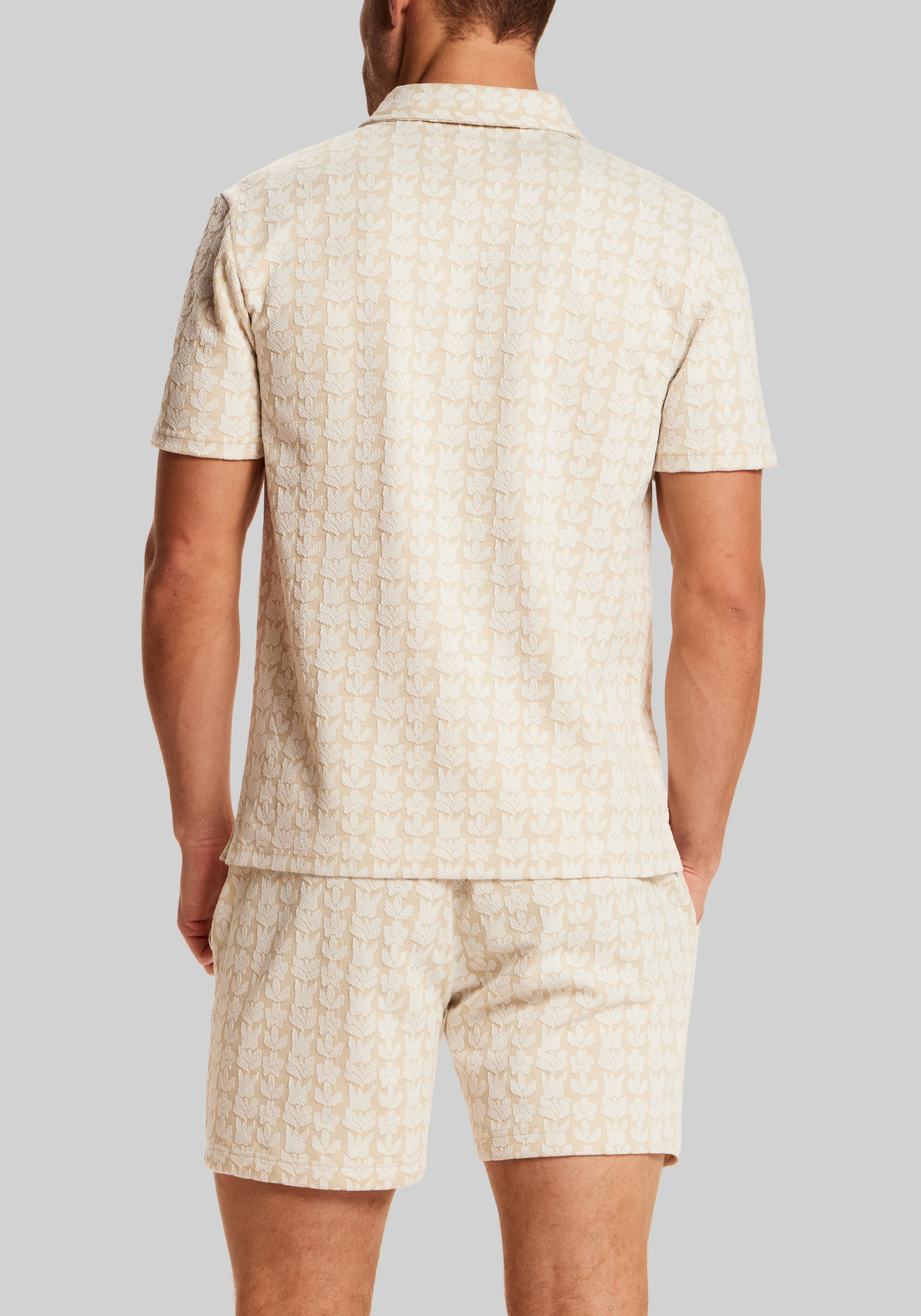 Weatherproof Vintage Traditional Fit Floral Jacquard Coatfront Shirt