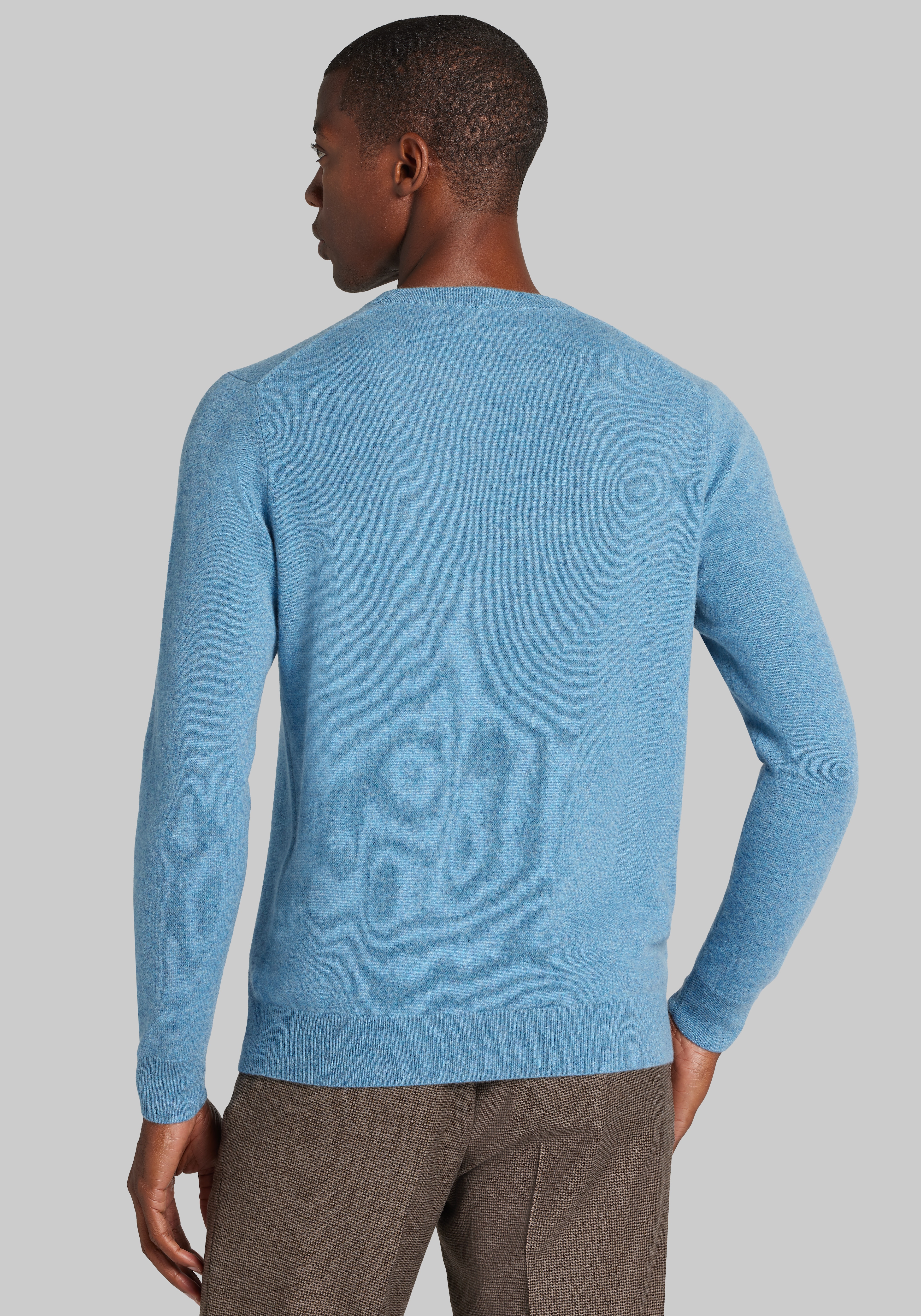 Reserve Tailored Crew Neck 100% Cashmere Sweater