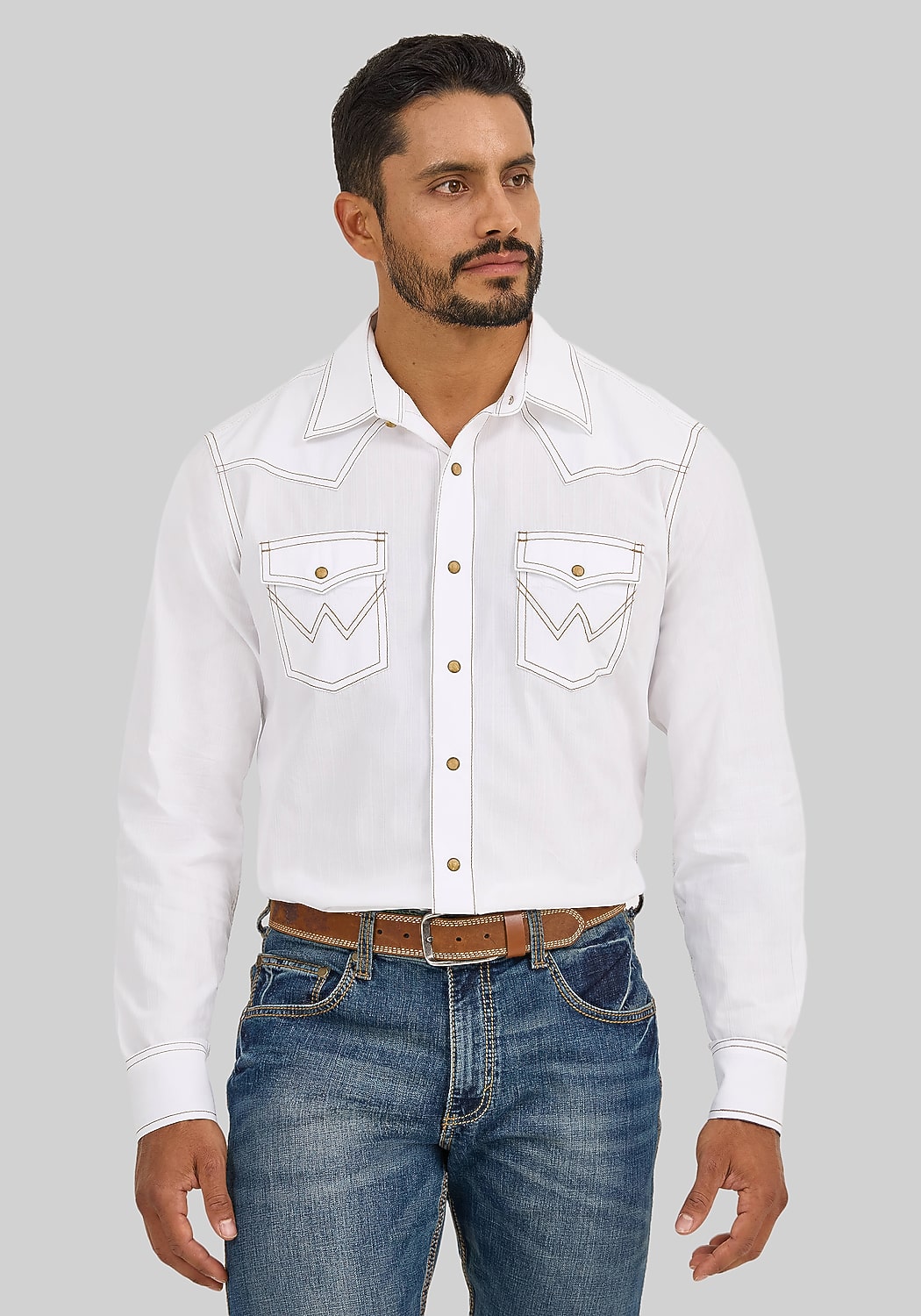 Wrangler Retro Premium Tailored Fit Western Sportshirt
