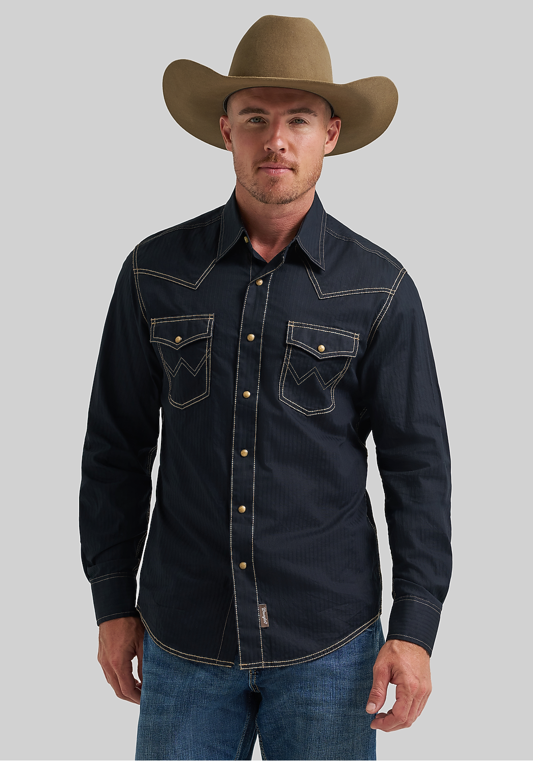 Wrangler Retro Premium Tailored Fit Western Sportshirt