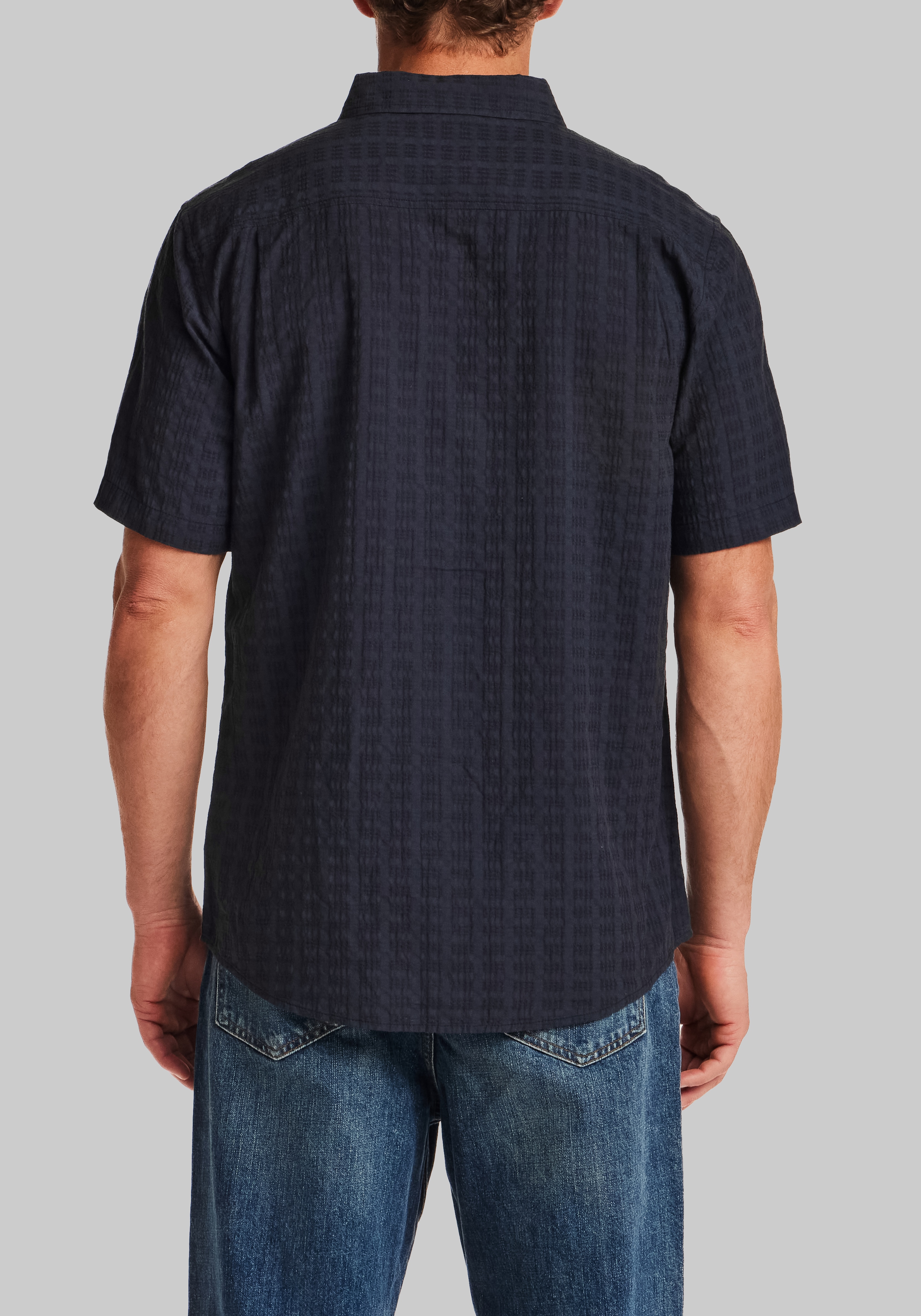 Weatherproof Traditional Fit Short Sleeve Button Up Shirt