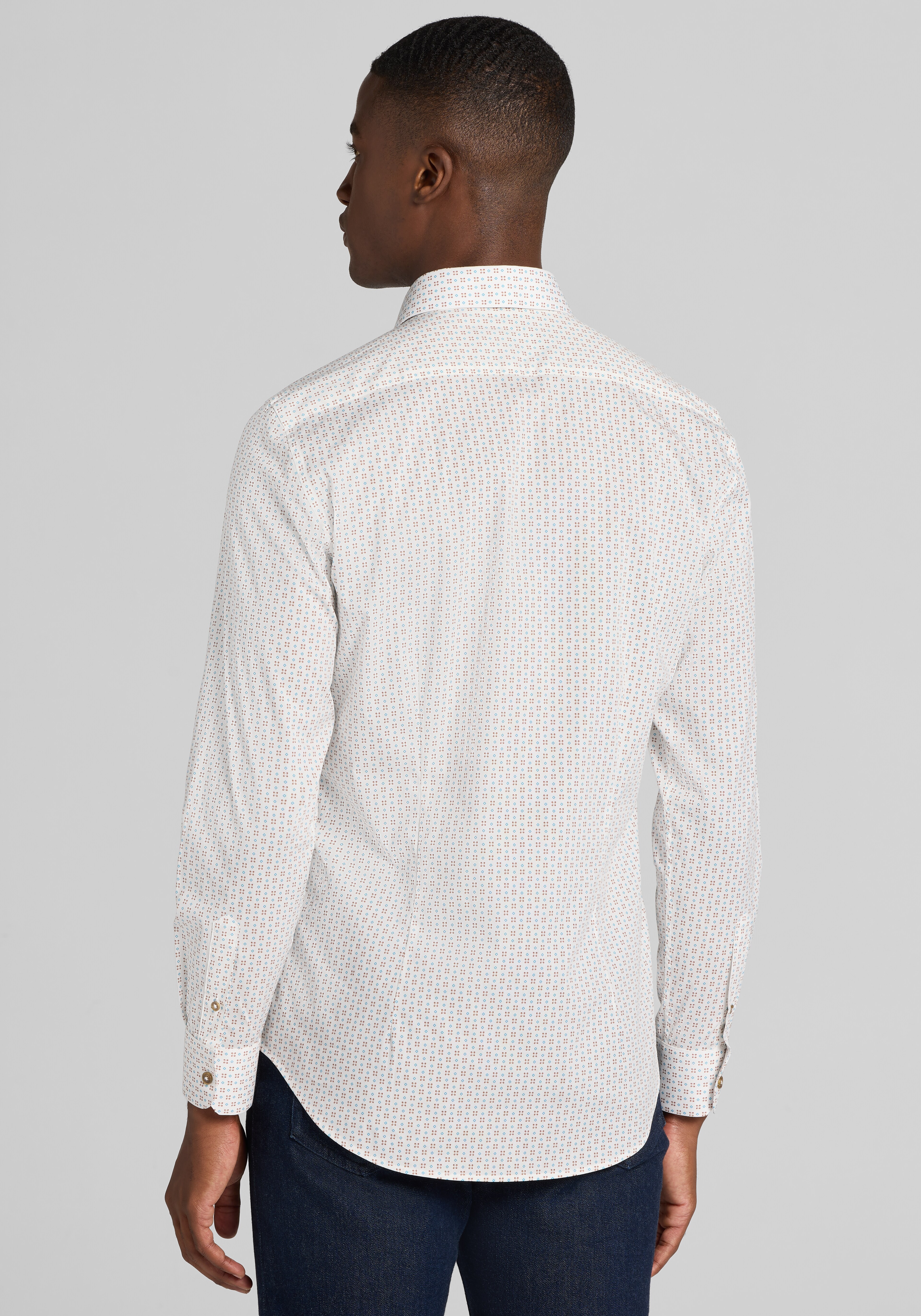 Paisley & Gray Mini Diamond Button Up Shirt
