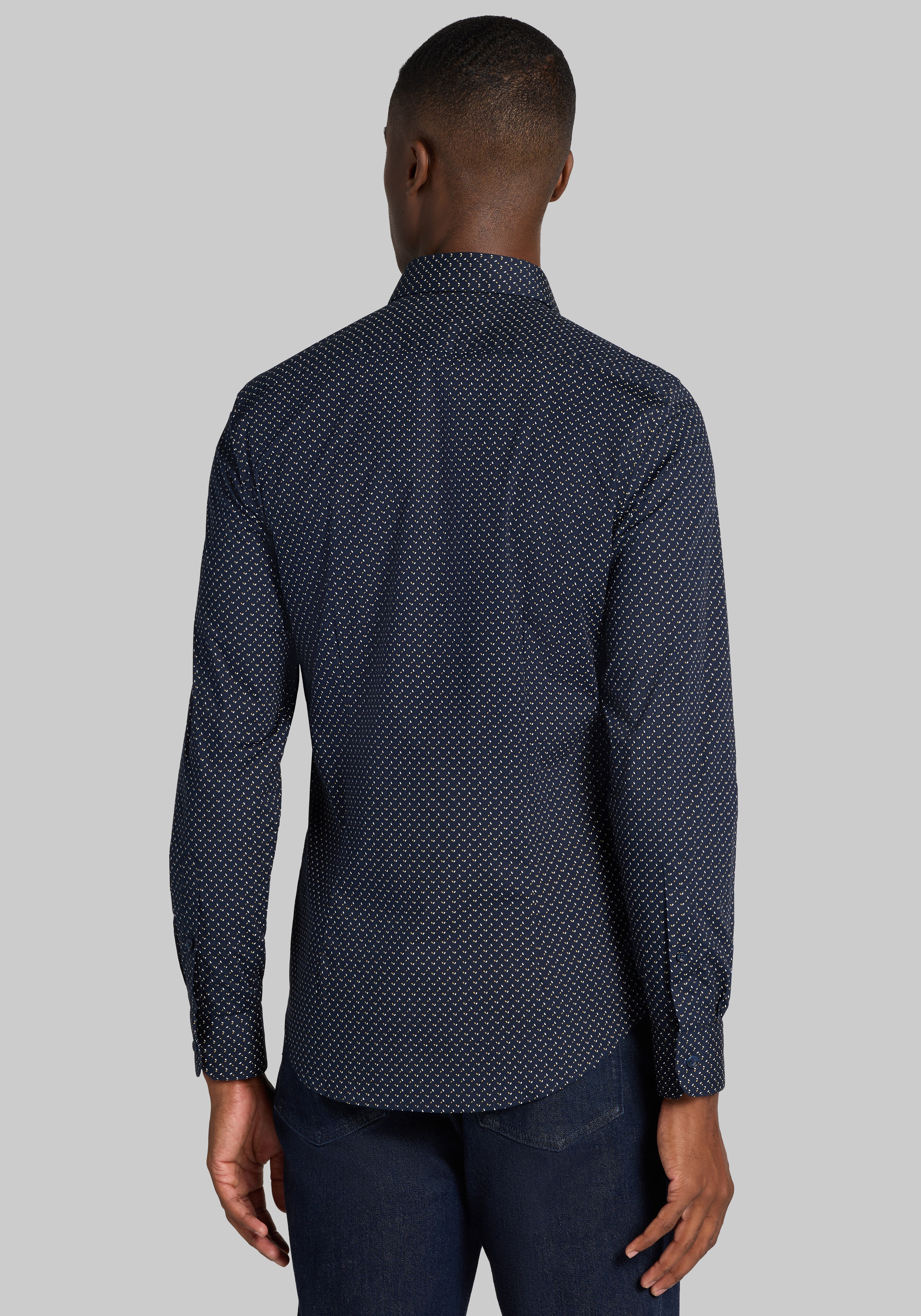 Paisley & Gray Micro Geo Button Up Shirt