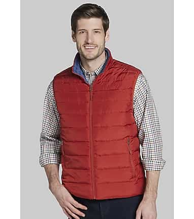Big and tall red vest discount
