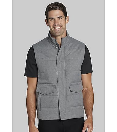 Jos. A. Bank Men s Quilted Wool Look Vest