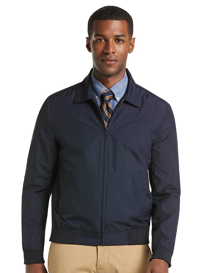 1905 Collection Tailored Fit Hybrid Bomber Jacket $34.99