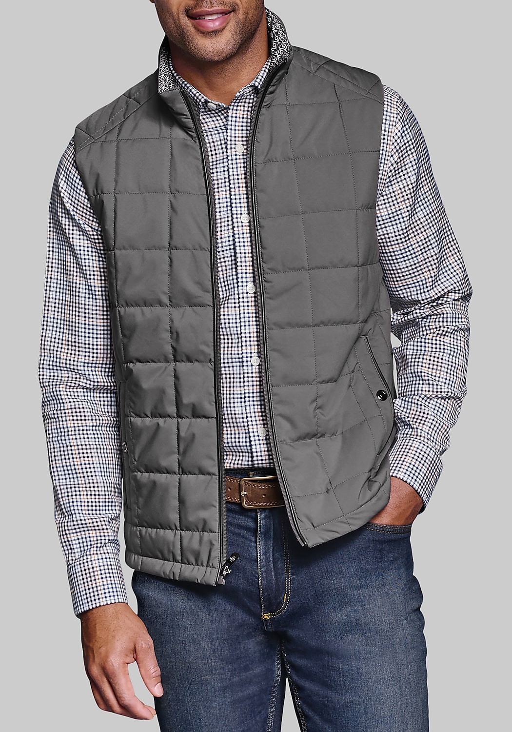 Johnston & Murphy Tailored Fit Reversible Vest