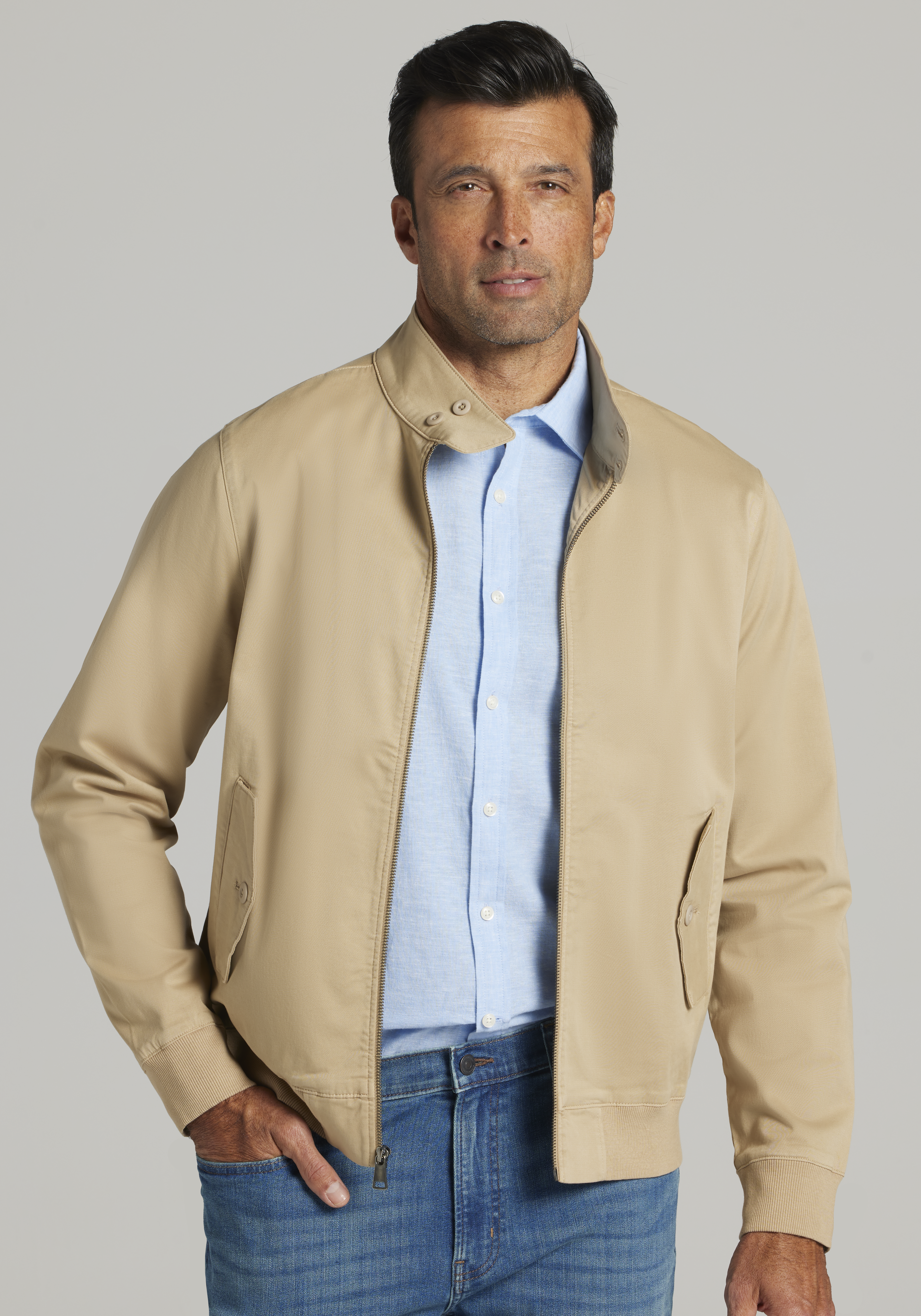 Men's CLEARANCE, Jos. A. Bank Tailored Fit Spring Jacket CLEARANCE - Jos A Bank