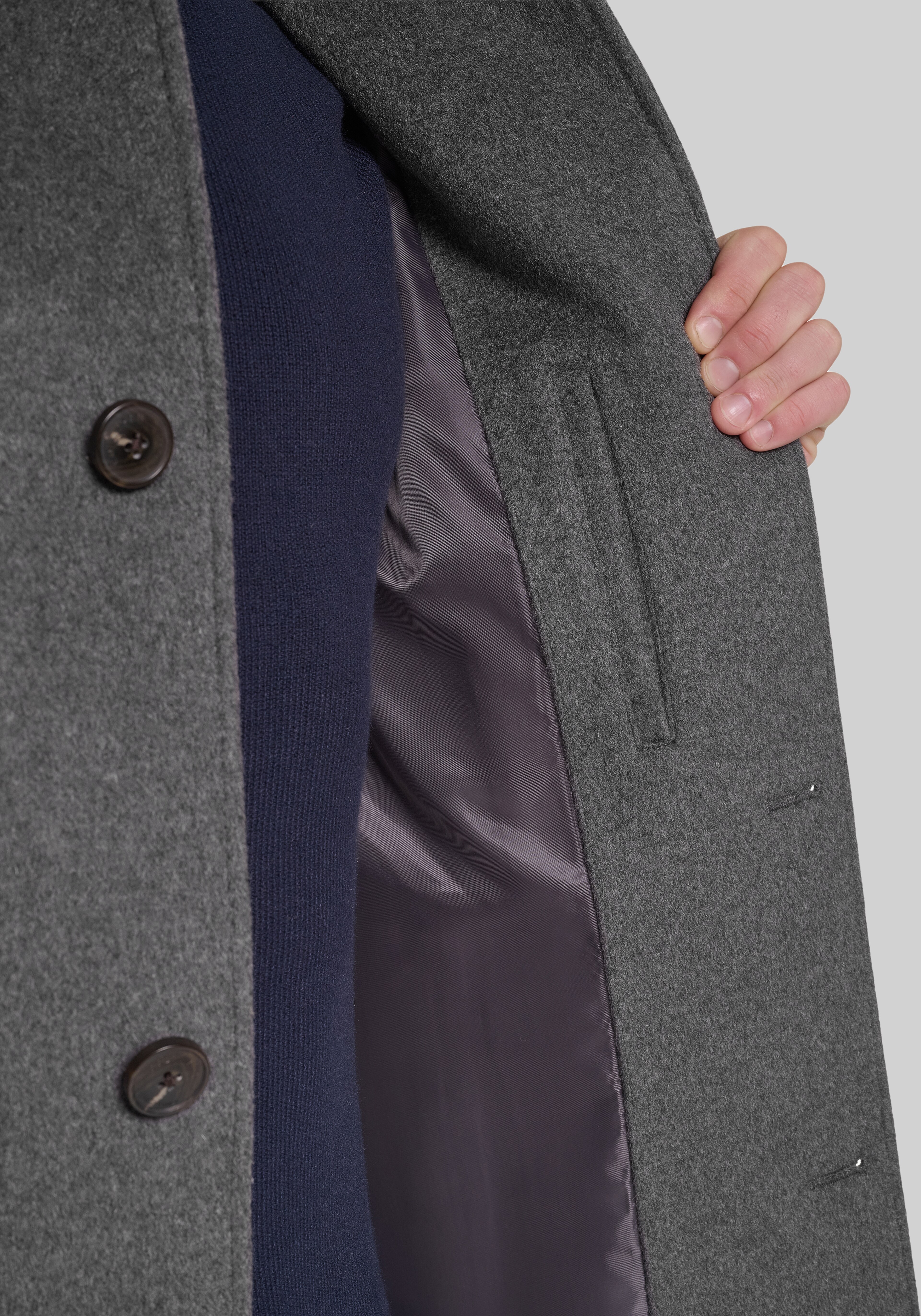 Cole Haan Wool Car Coat