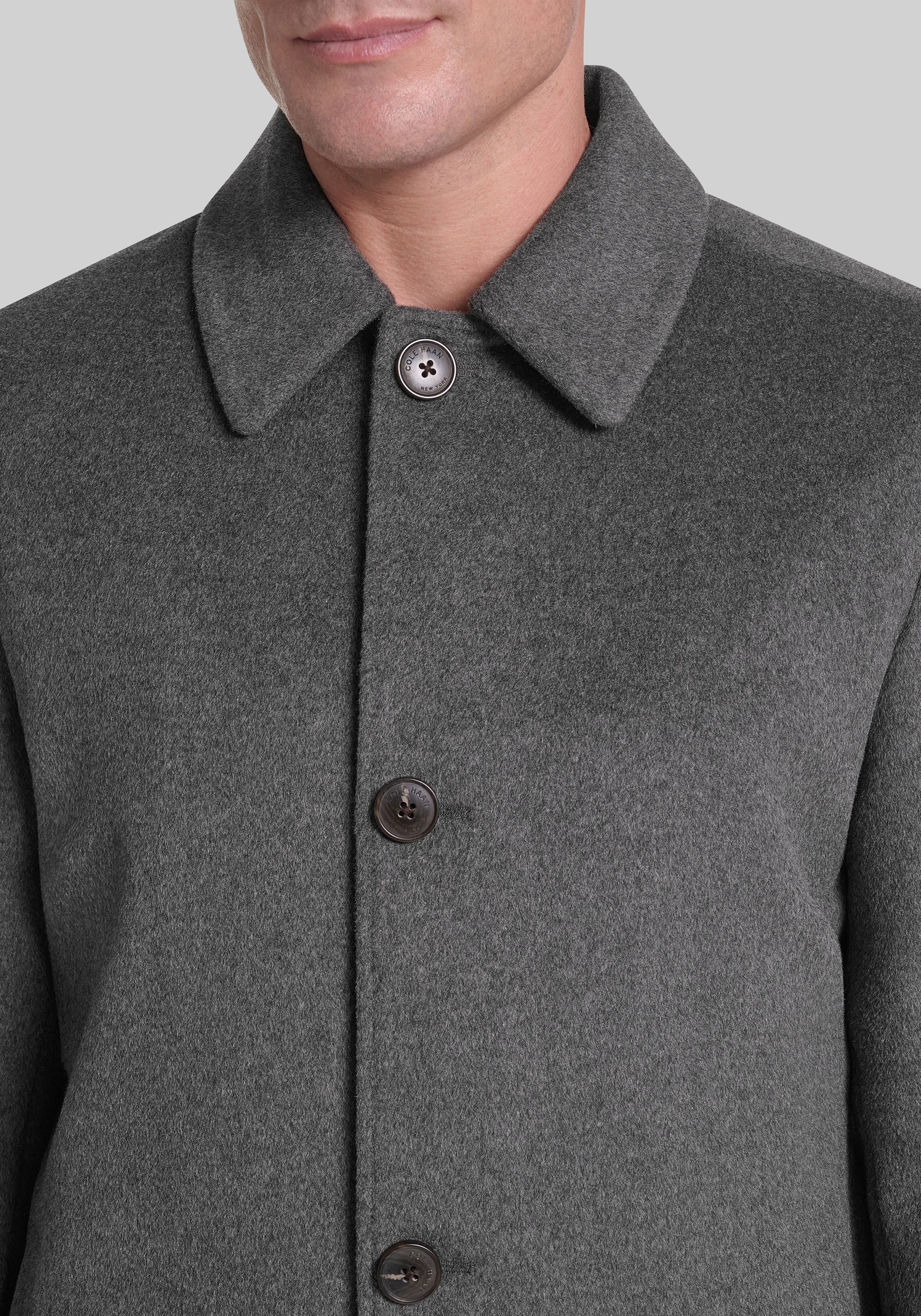 Cole Haan Wool Car Coat