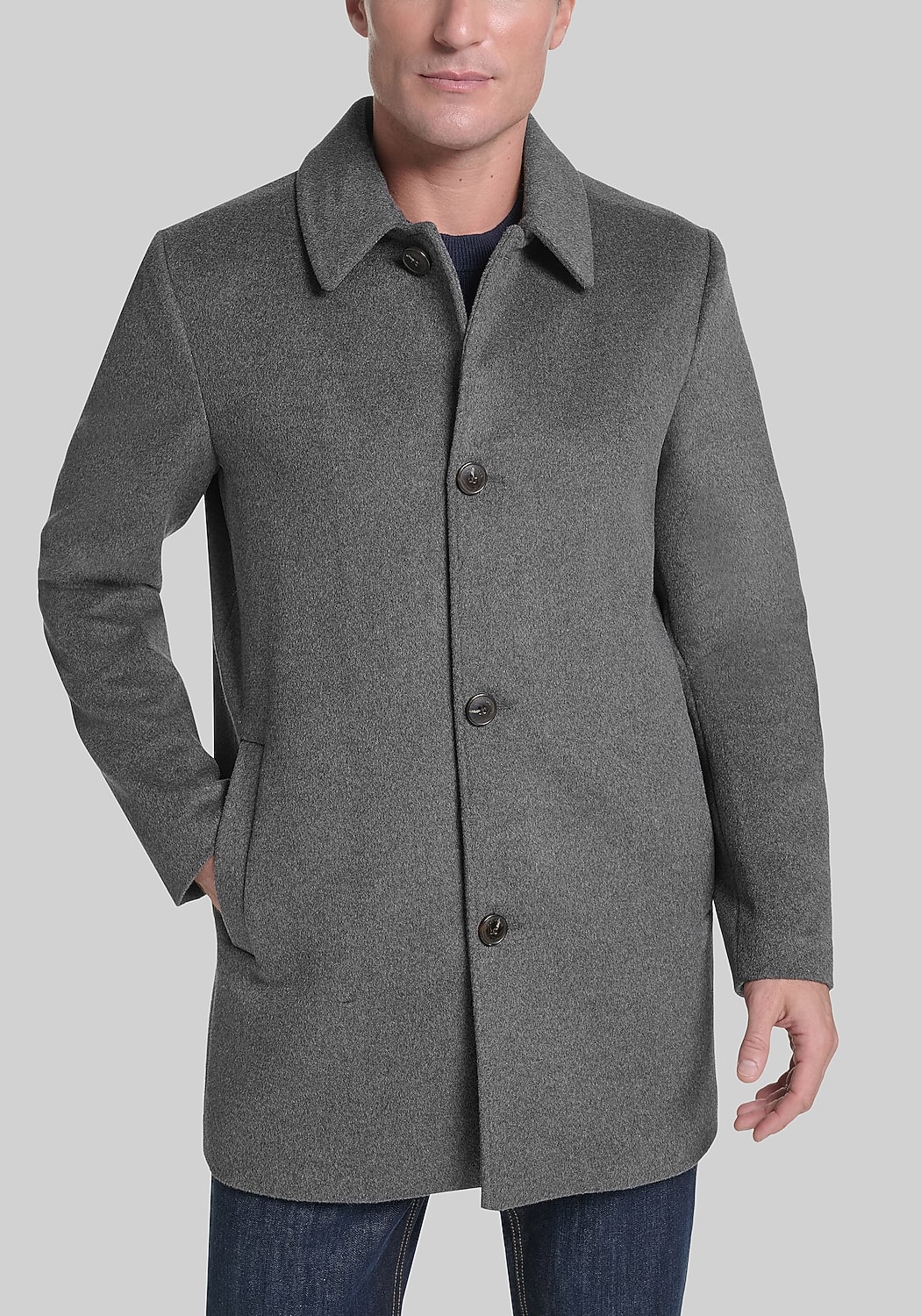 Cole Haan Wool Car Coat