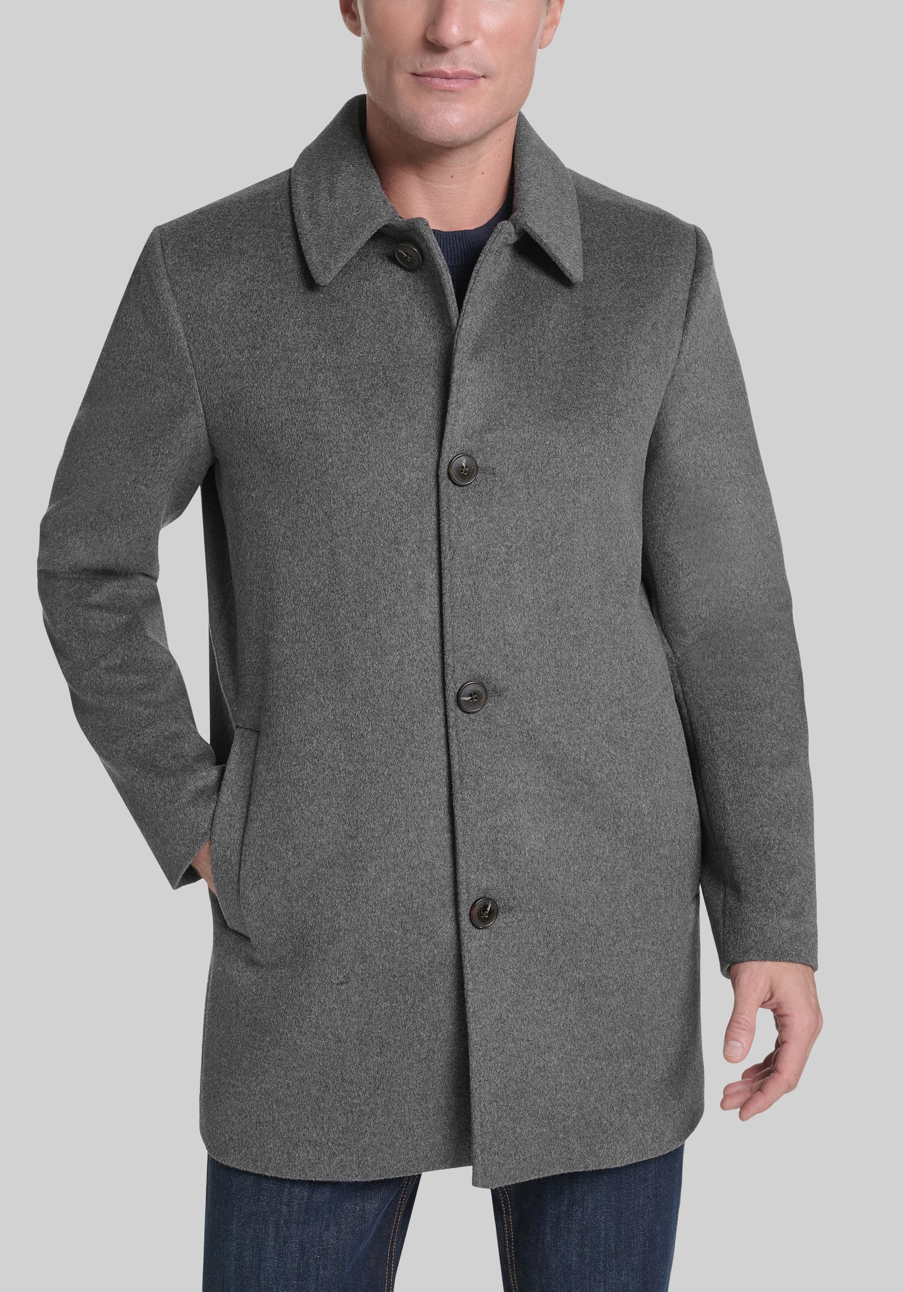 Cole Haan Wool Car Coat