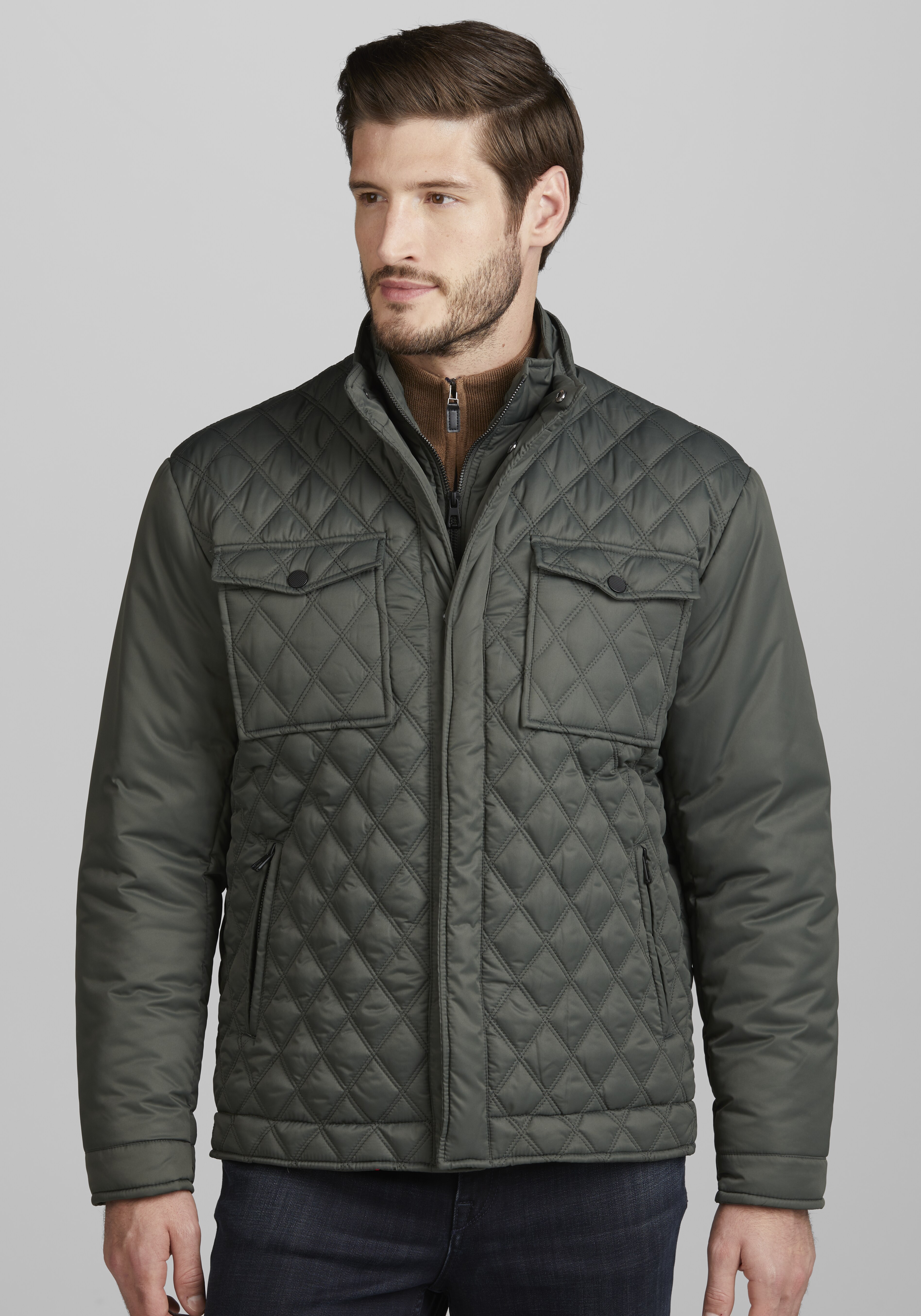 Weatherproof Men's Modern Fit Pillow Pac Puffer Jacket