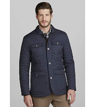 Big and tall outlet quilted jacket