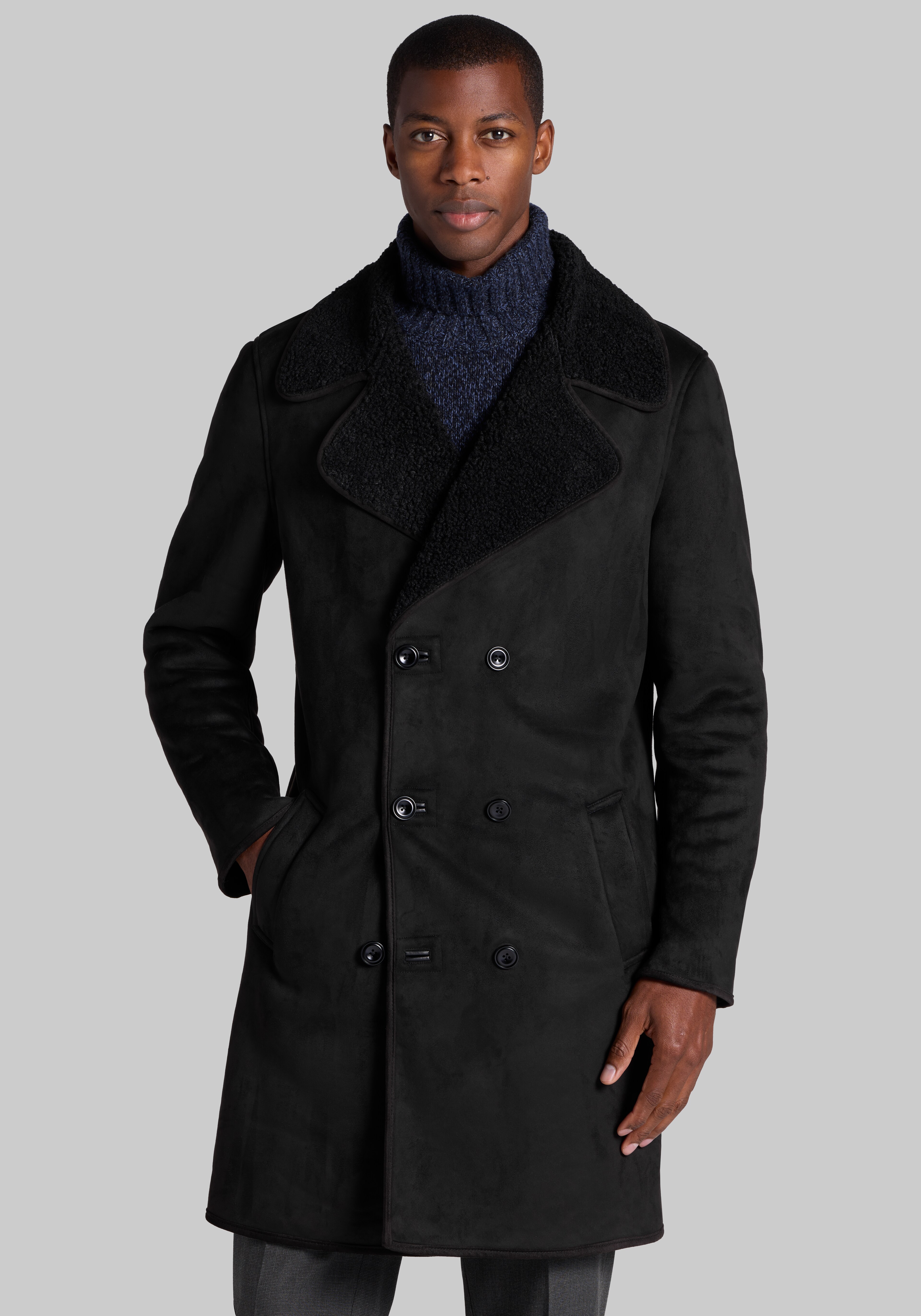 Paisley & Gray Shearling Overcoat